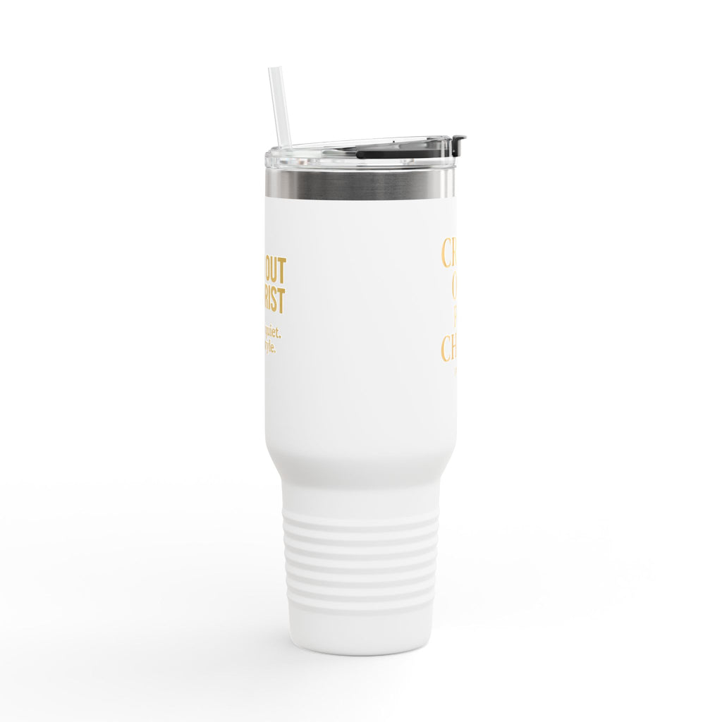 Faith-Inspired Insulated Travel Mug - 40oz