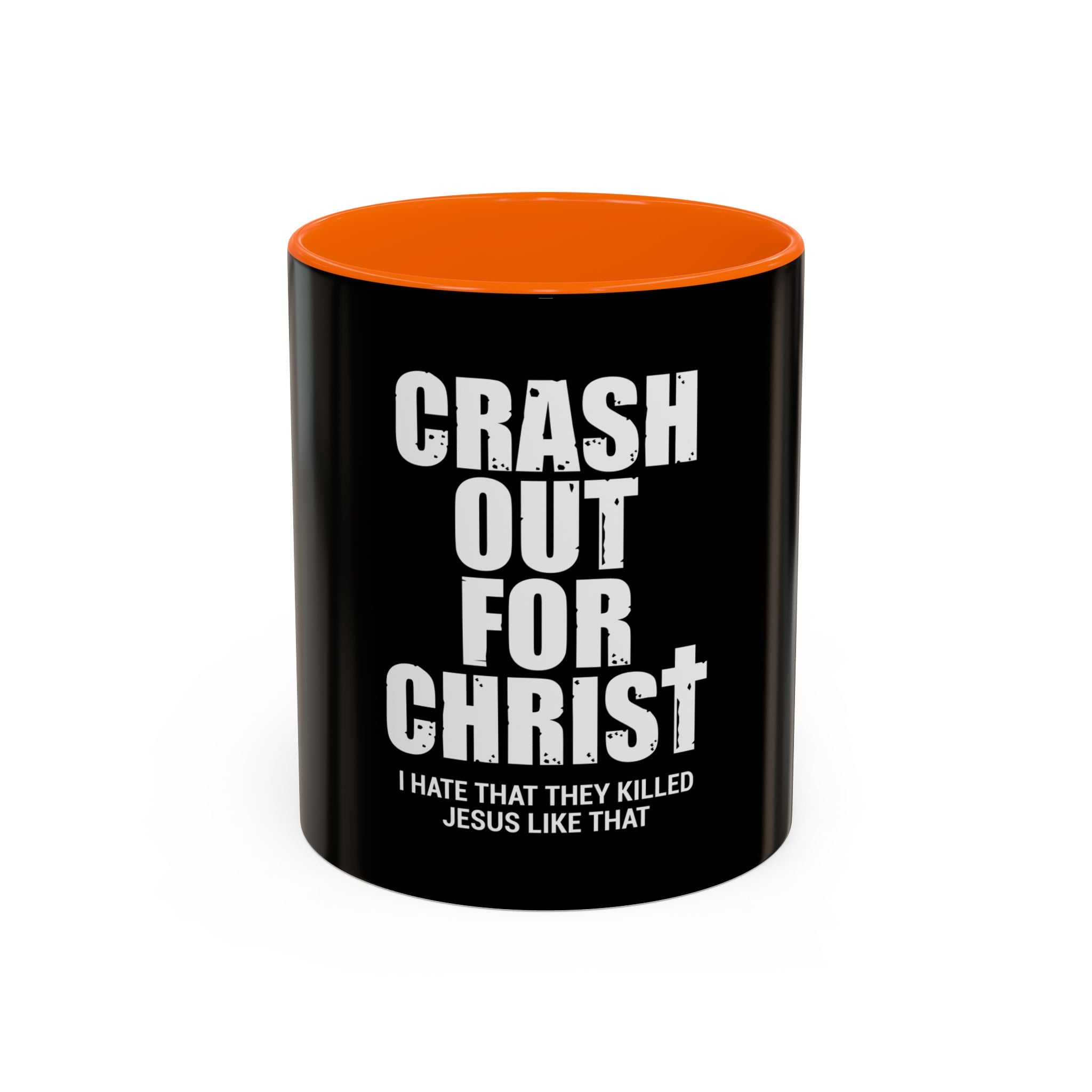 Black Coffee Mug with Inspirational Christian Quote