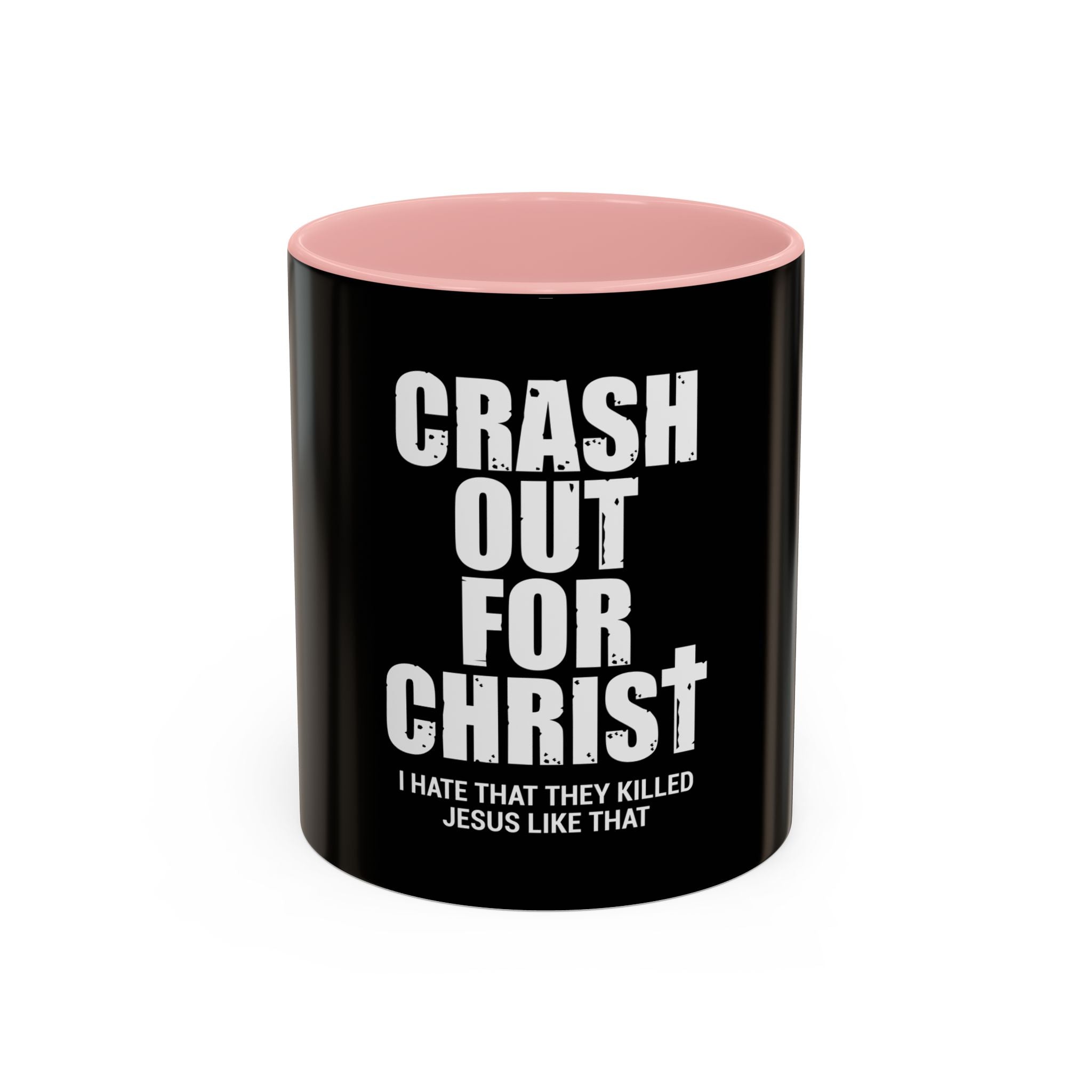 Black Coffee Mug with Inspirational Christian Quote