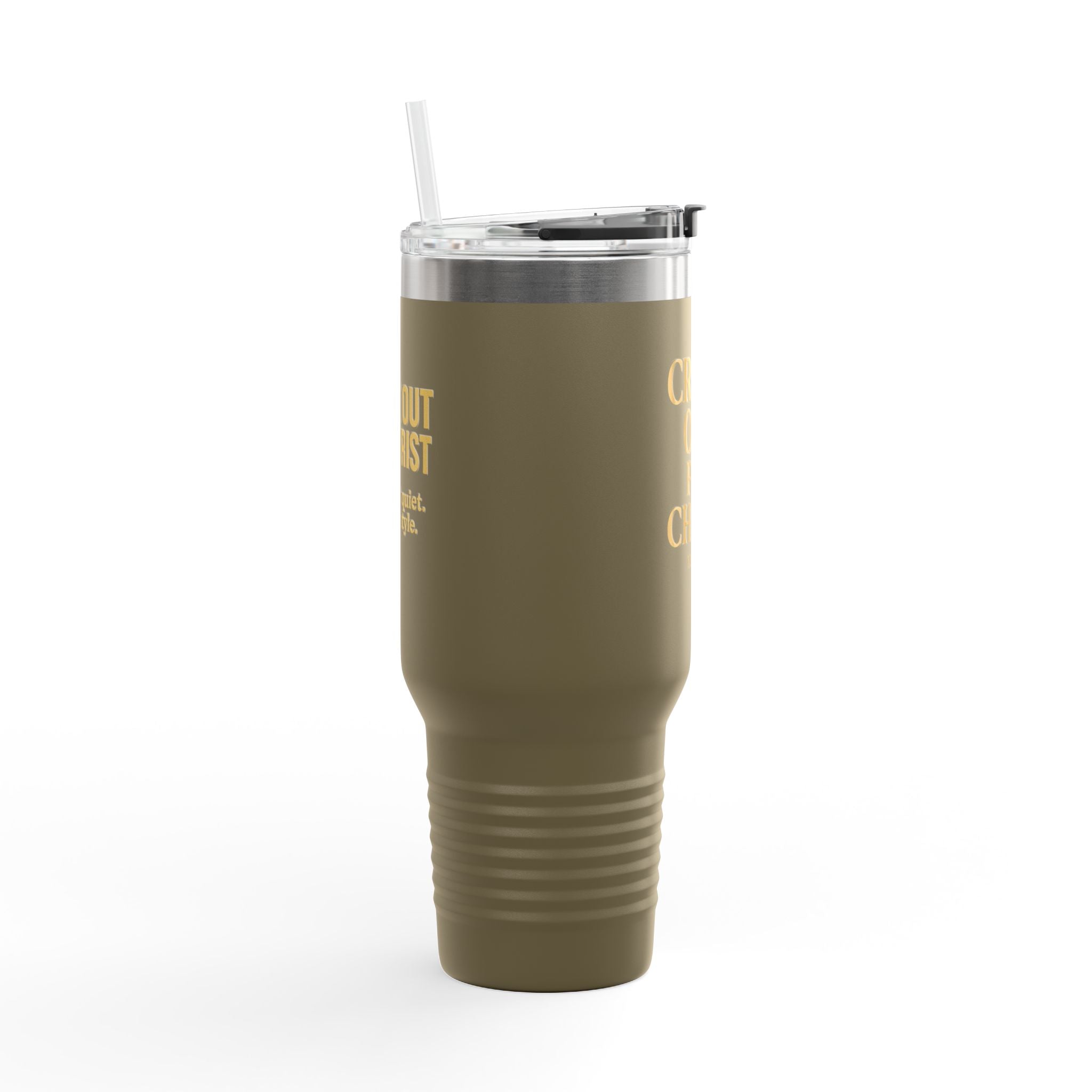 Faith-Inspired Insulated Travel Mug - 40oz