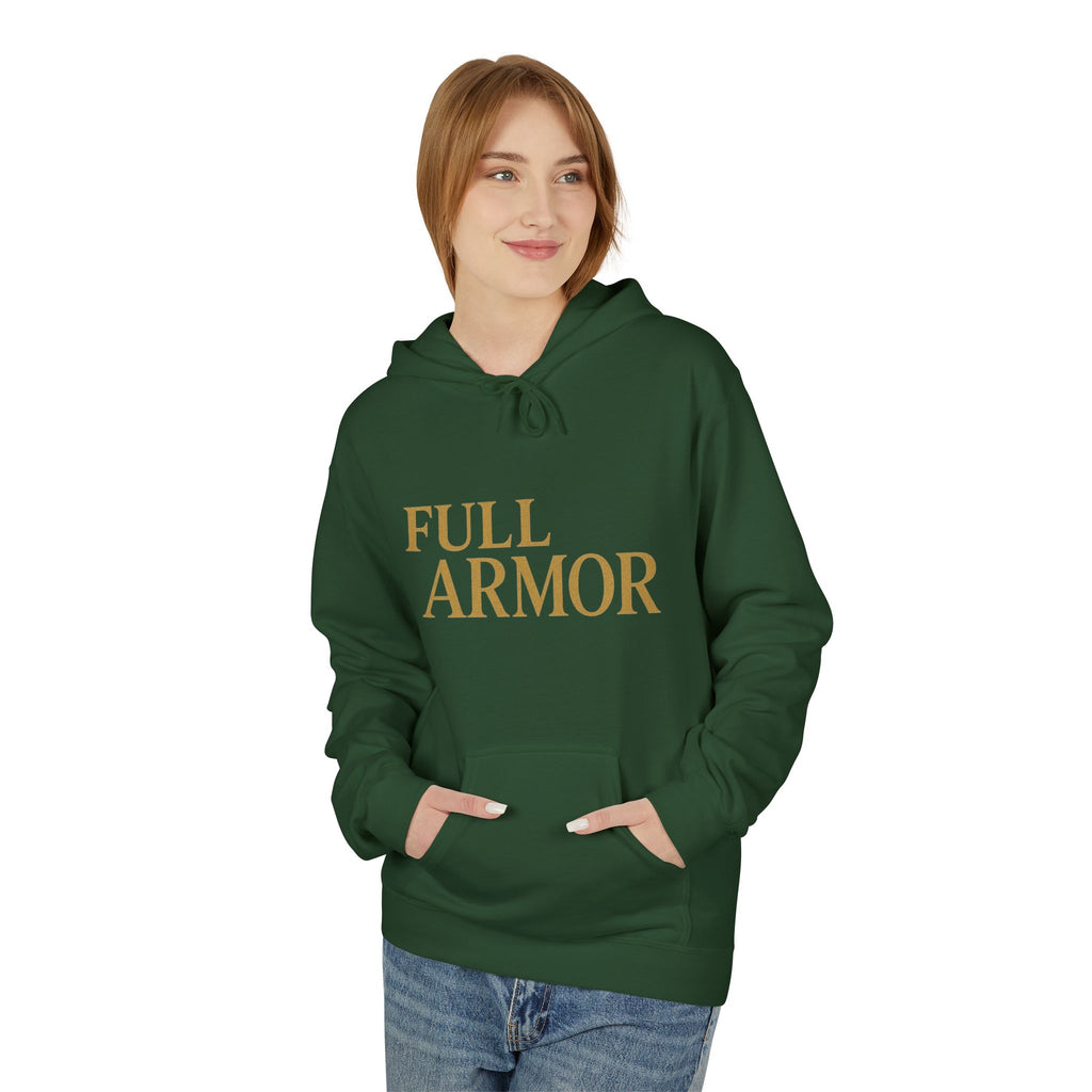 Faith-Inspired Unisex Hoodie: 'Full Armor' & 'Crash Out for Christ'