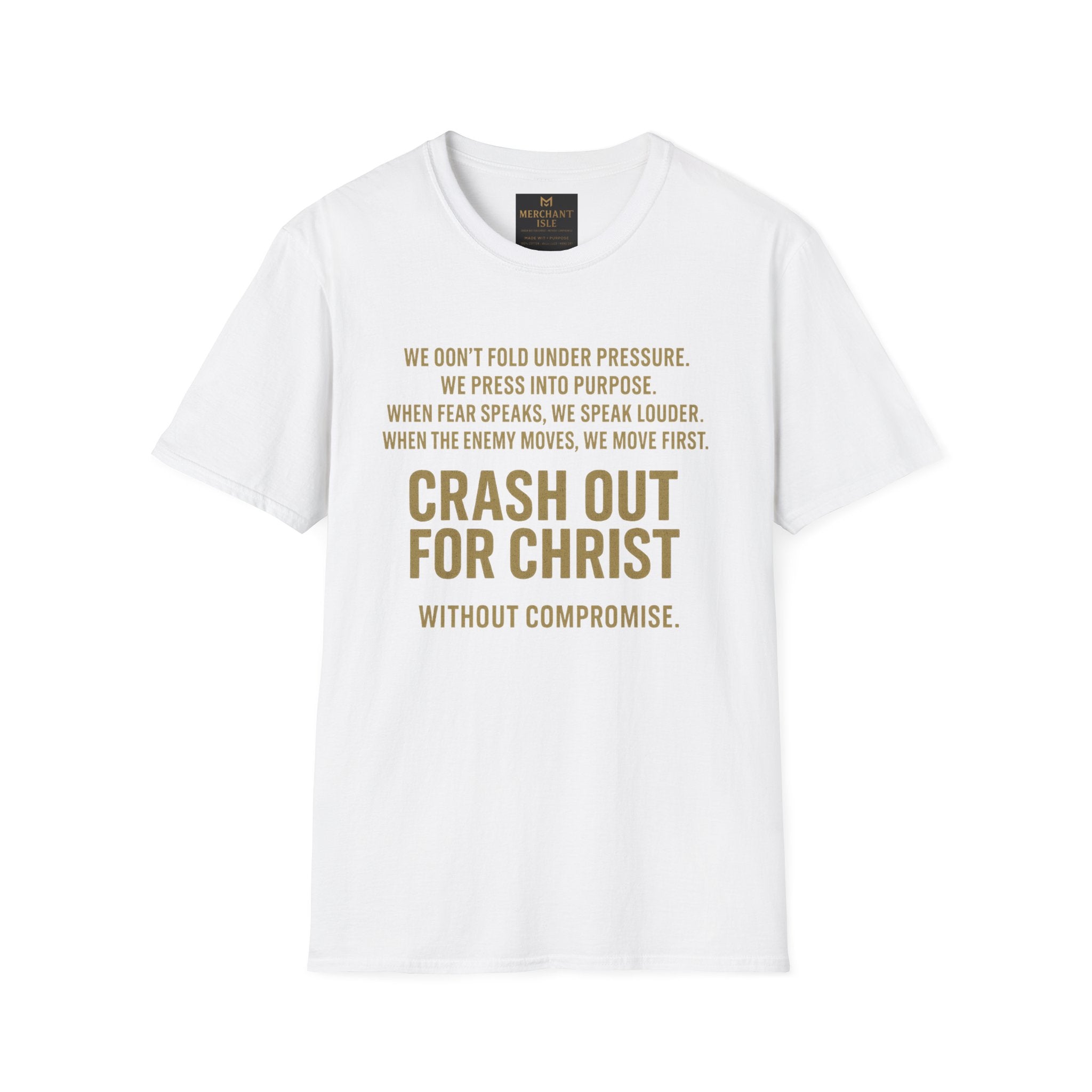 Crash Out for Christ Unisex Softstyle T-Shirt