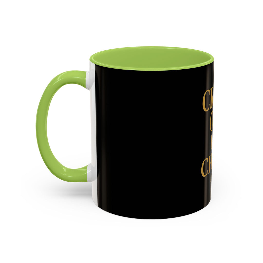 Inspirational Accent Coffee Mug - Crash Out for Christ