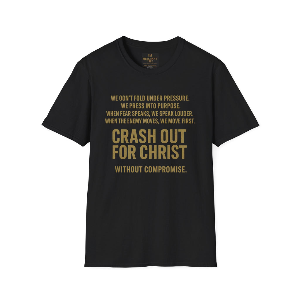 Crash Out for Christ Unisex Softstyle T-Shirt