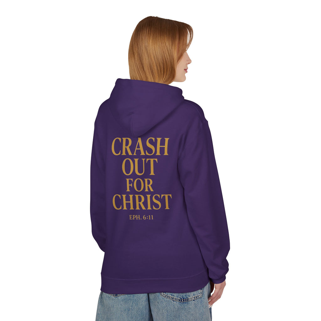 Faith-Inspired Unisex Hoodie: 'Full Armor' & 'Crash Out for Christ'