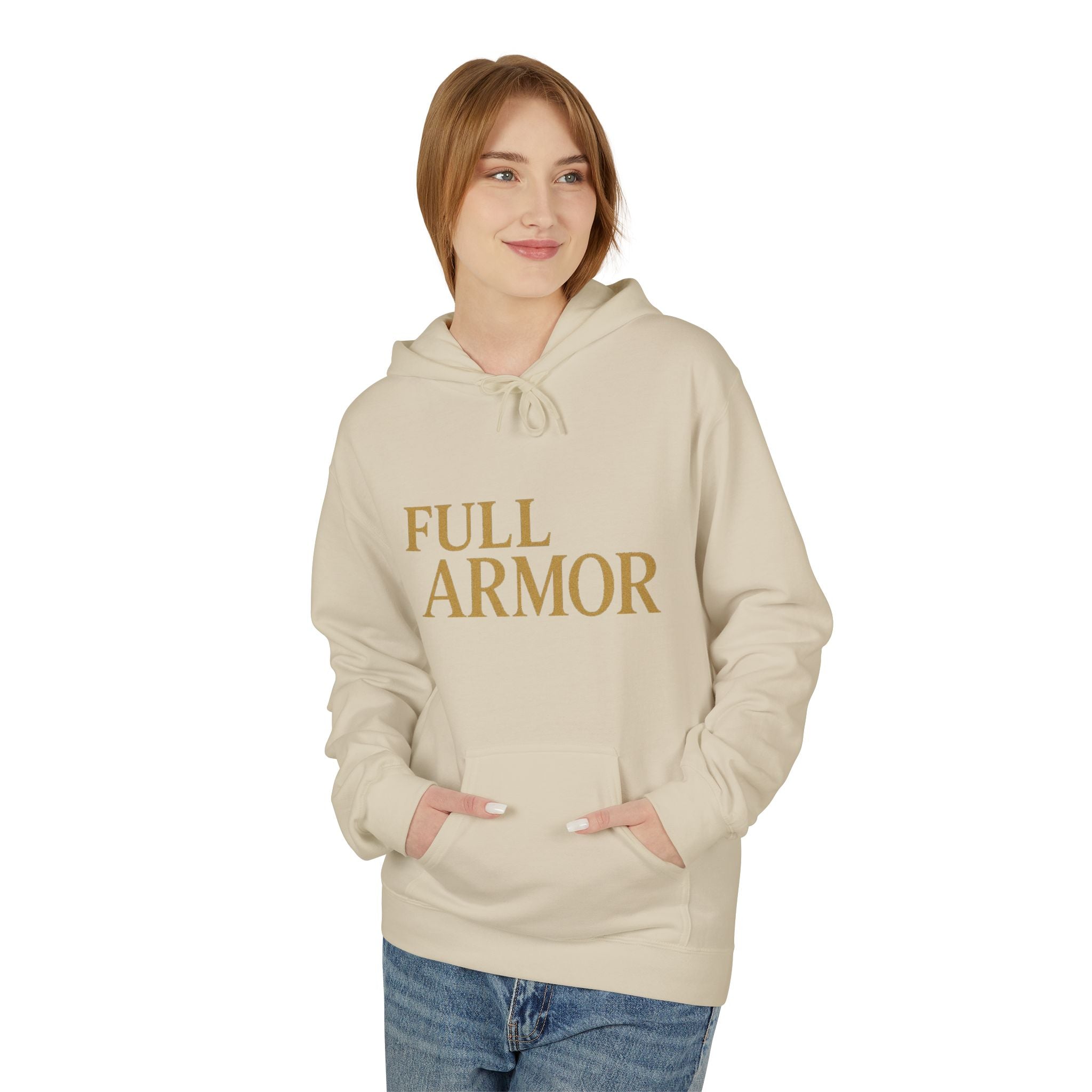 Faith-Inspired Unisex Hoodie: 'Full Armor' & 'Crash Out for Christ'