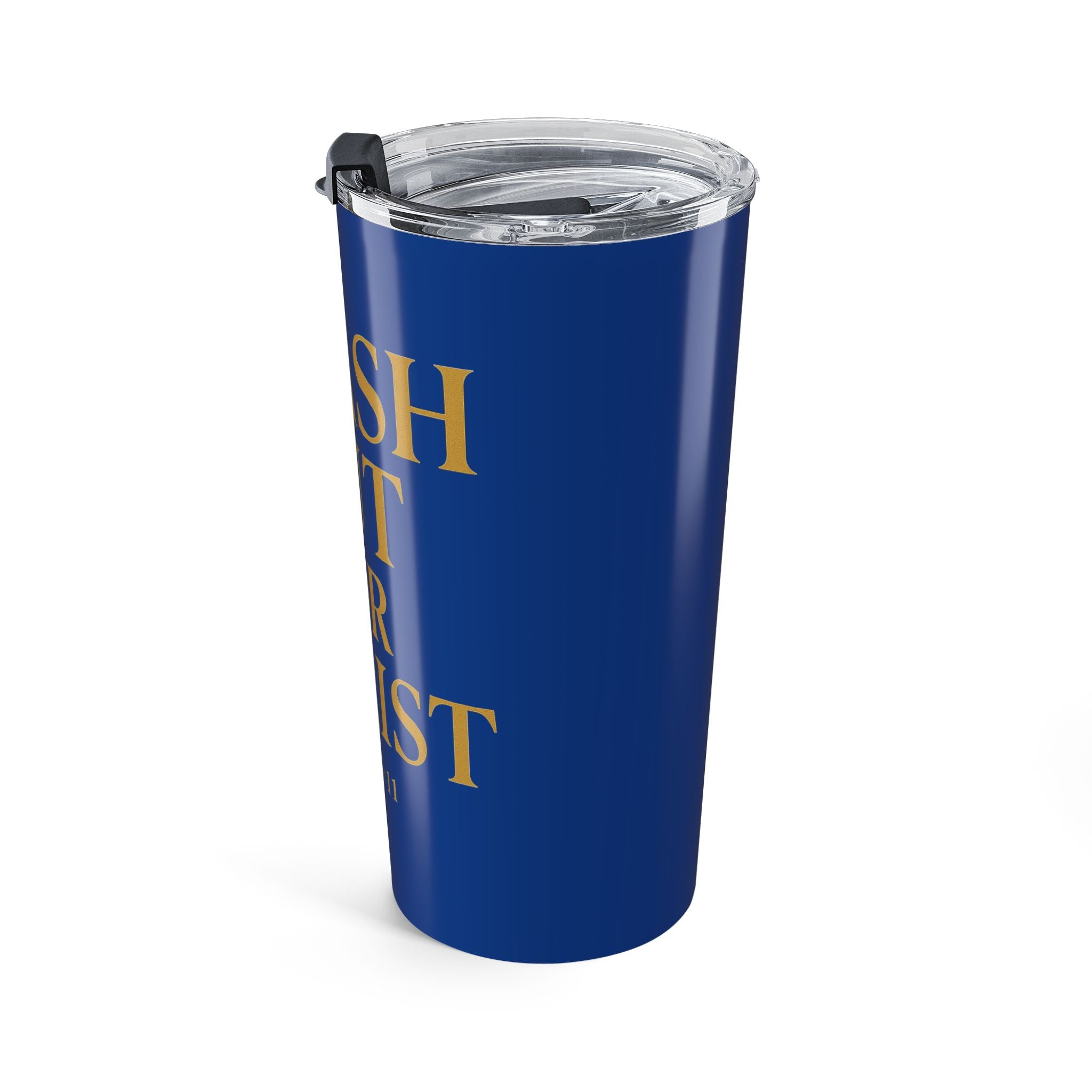 Inspirational 20oz Tumbler - "Crash Out for Christ" with Bible Verse