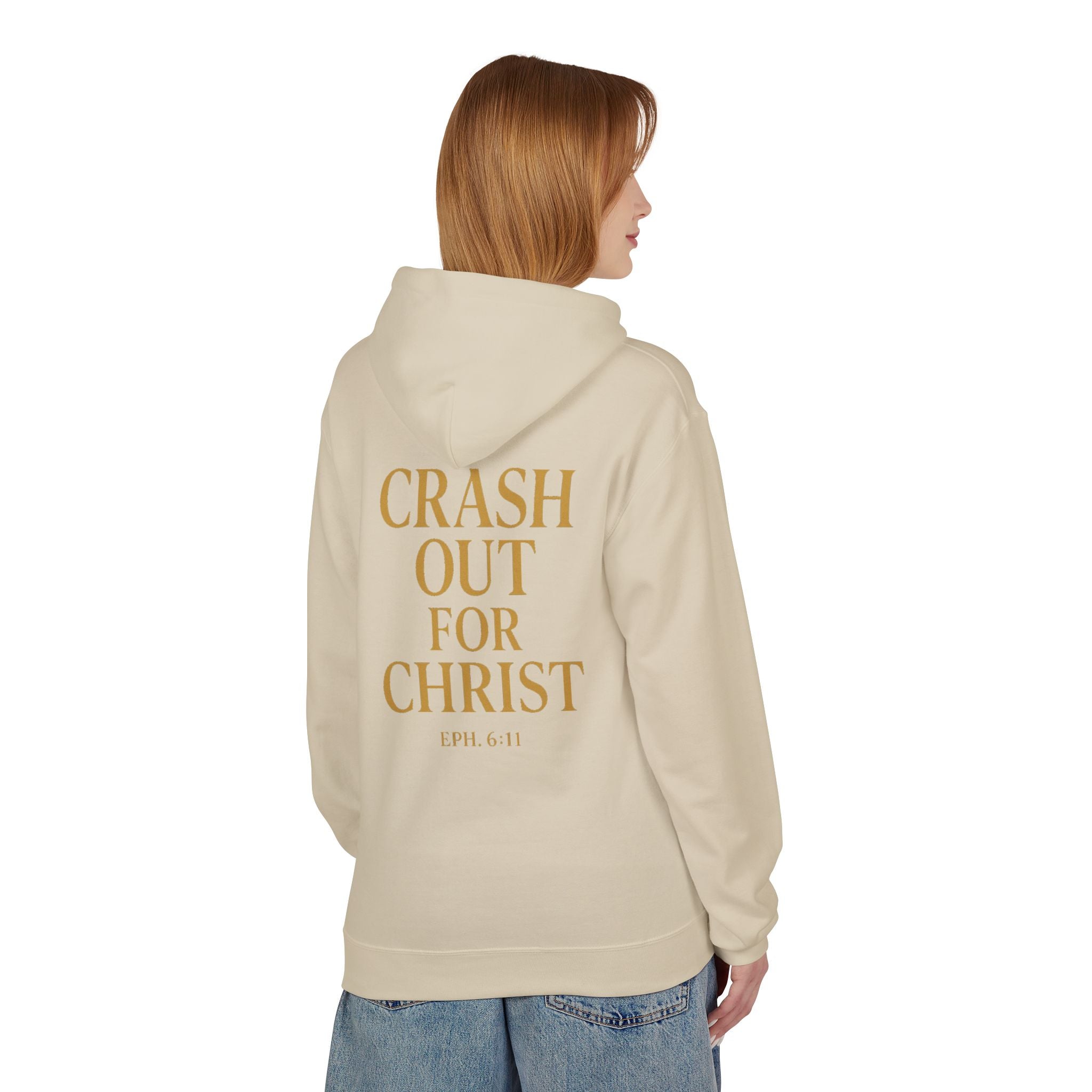 Faith-Inspired Unisex Hoodie: 'Full Armor' & 'Crash Out for Christ'