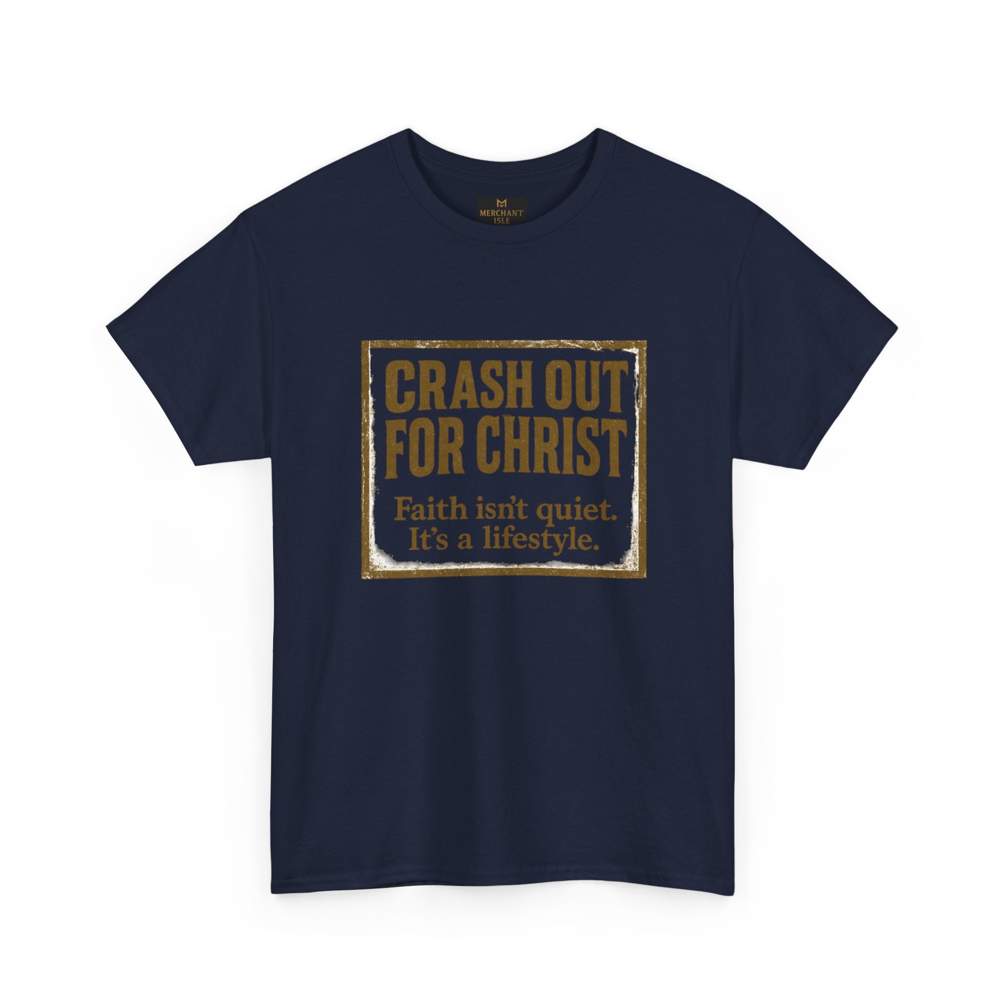 Copy of "CRASH OUT FOR CHRIST" Unisex Heavy Cotton Tee