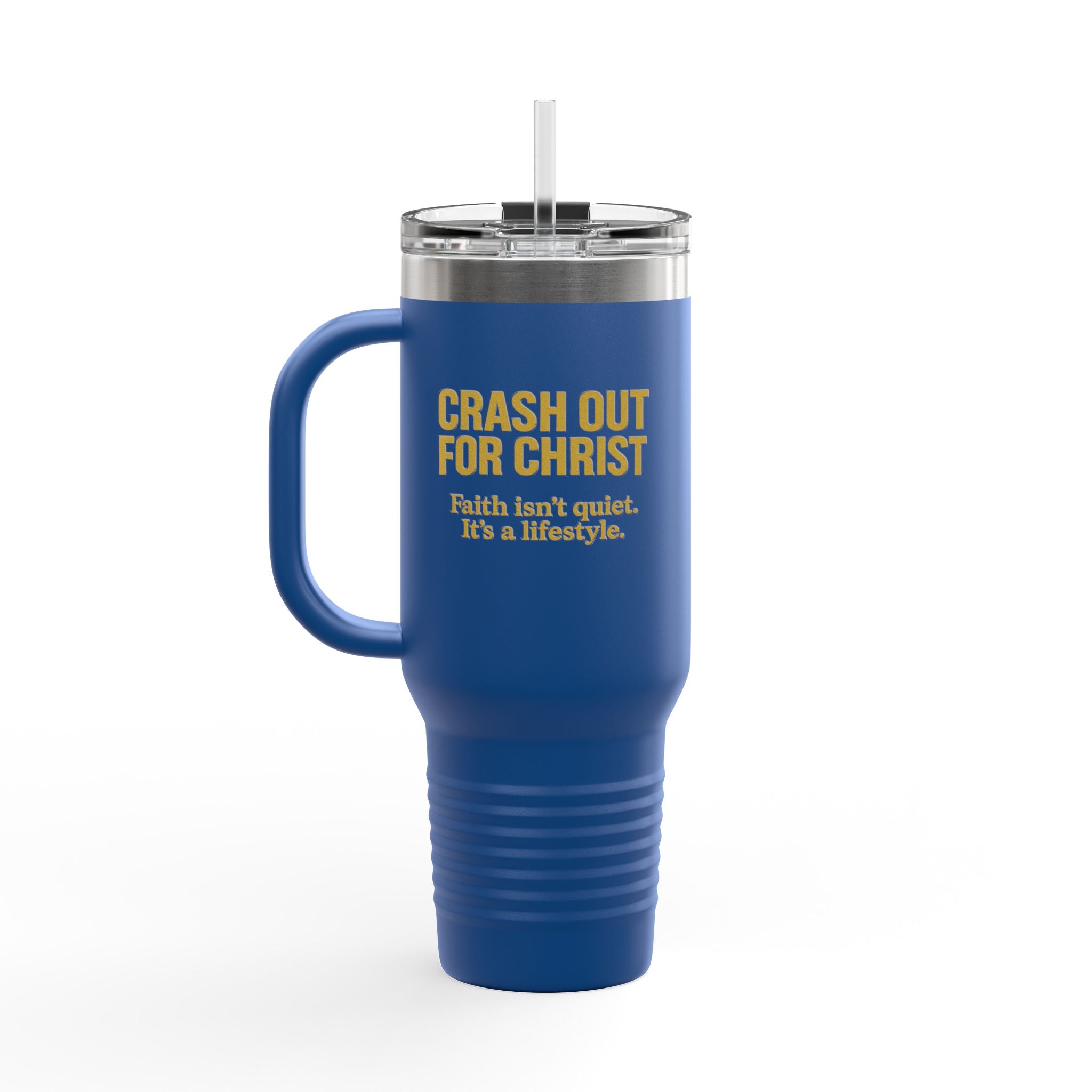 Faith-Inspired Insulated Travel Mug - 40oz