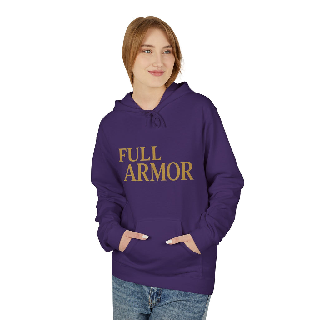 Faith-Inspired Unisex Hoodie: 'Full Armor' & 'Crash Out for Christ'