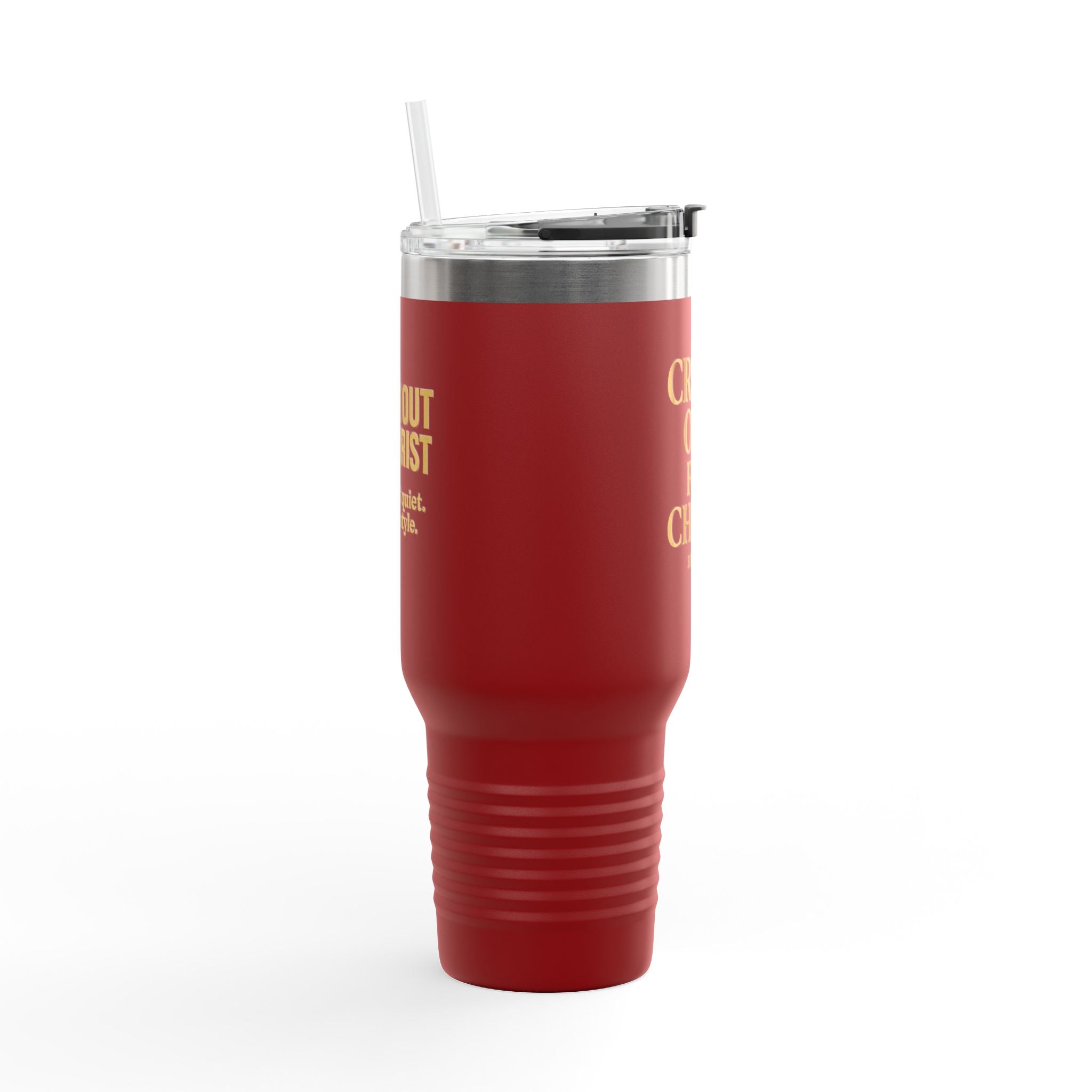 Faith-Inspired Insulated Travel Mug - 40oz