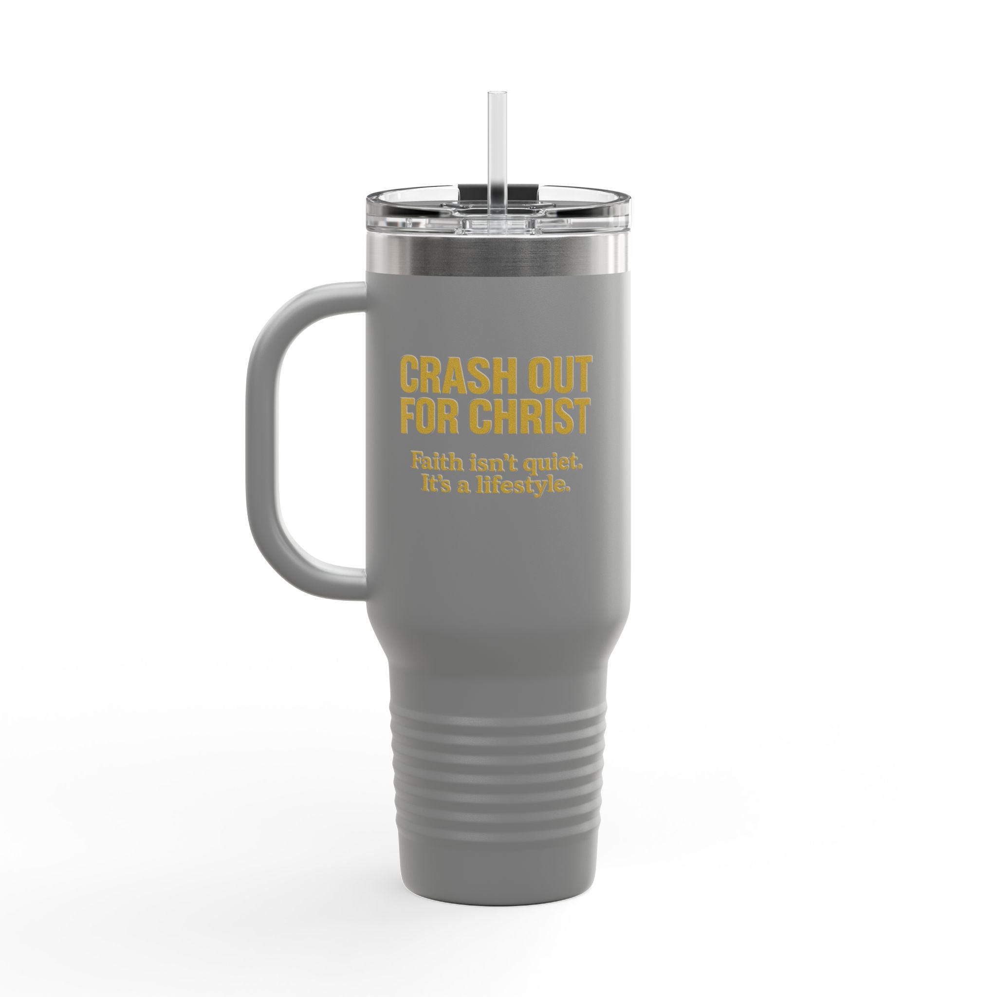 Faith-Inspired Insulated Travel Mug - 40oz