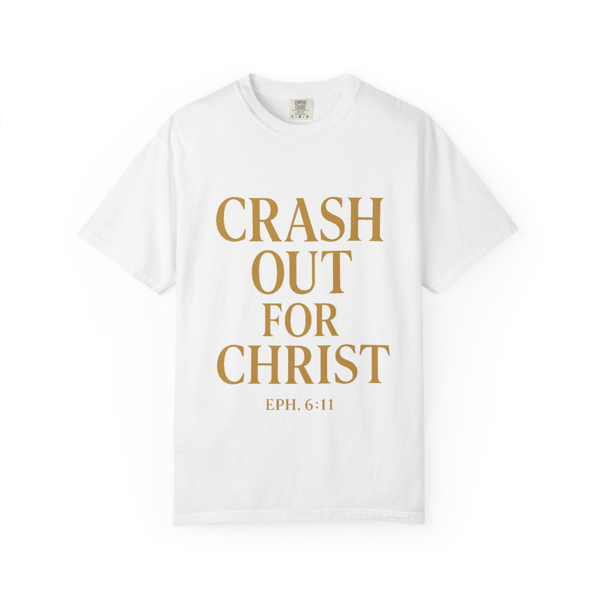 Faith-Inspired Garment-Dyed T-Shirt