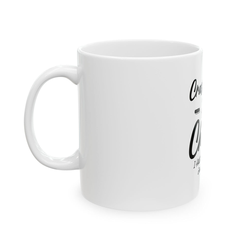 Inspirational Ceramic Mug - "Crash Out For Christ"