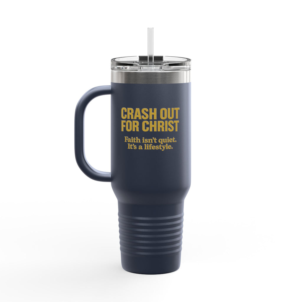 Faith-Inspired Insulated Travel Mug - 40oz