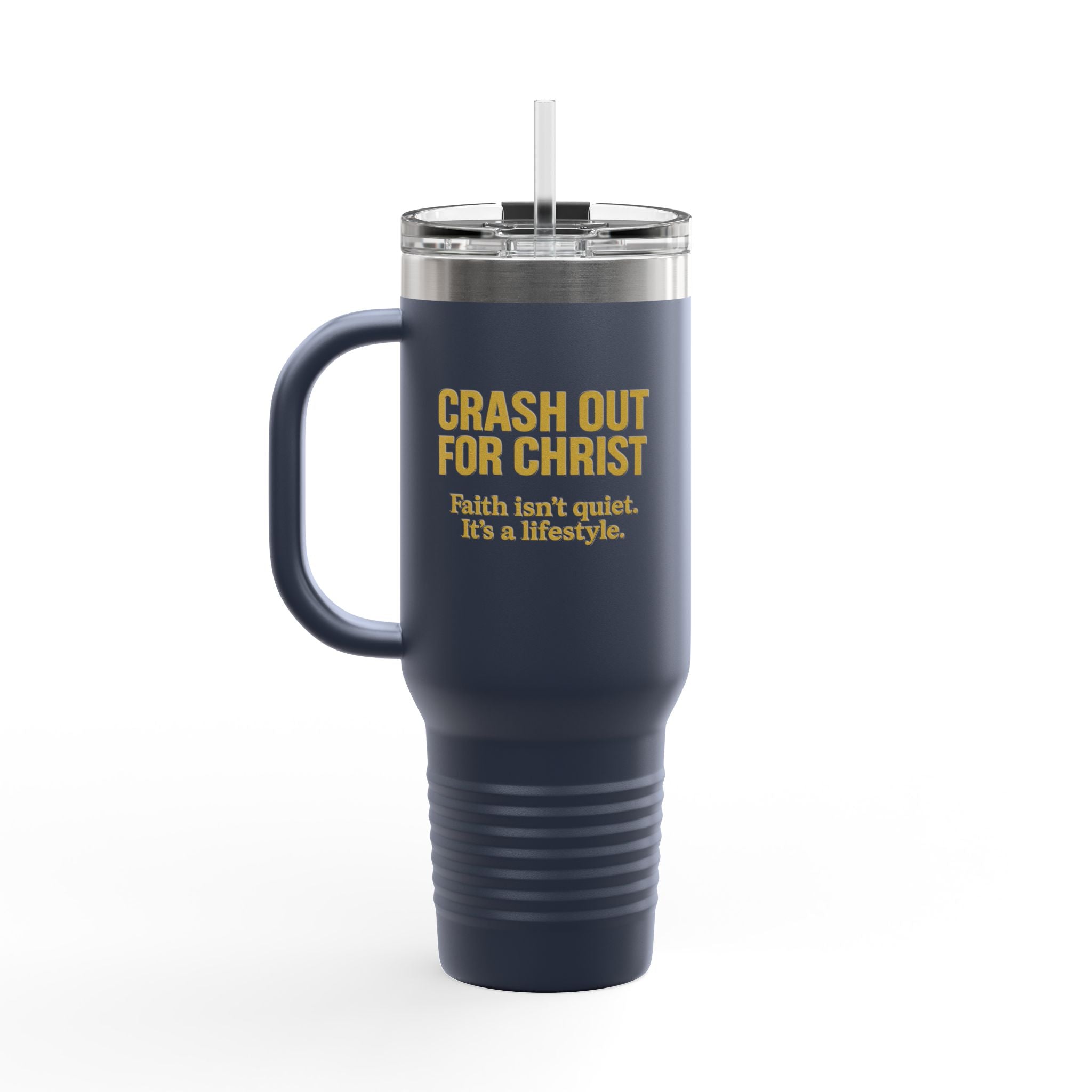 Faith-Inspired Insulated Travel Mug - 40oz
