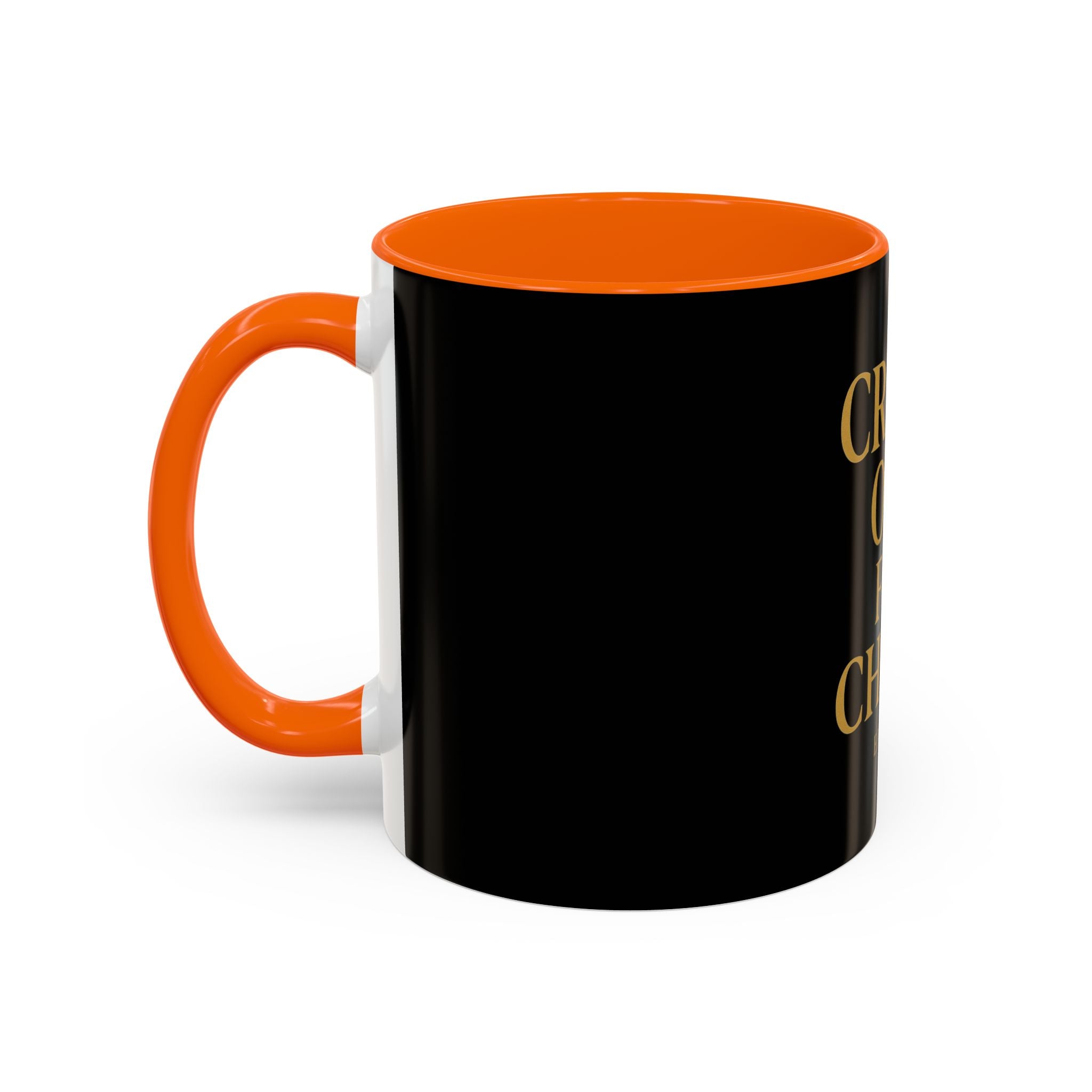 Inspirational Accent Coffee Mug - Crash Out for Christ