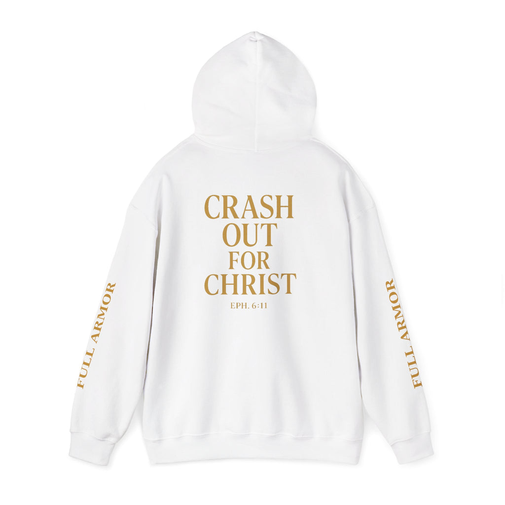 Faith-Inspired Unisex Hooded Sweatshirt | Crash Out for Christ | Cozy Christian Apparel, Gifts for Believers, Church Wear, Faith-Based [...]