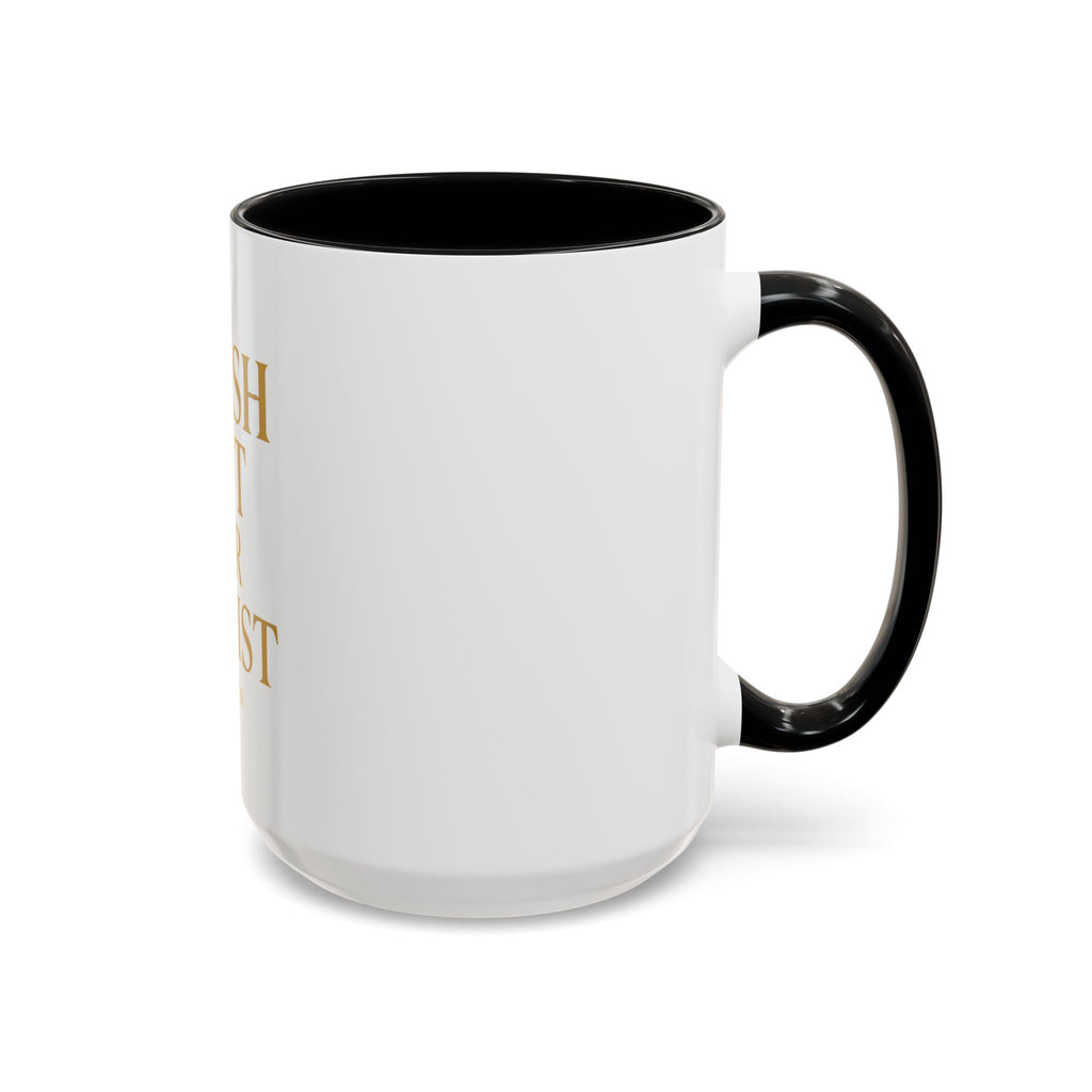 Inspirational Accent Coffee Mug - Crash Out for Christ (11 & 15oz)