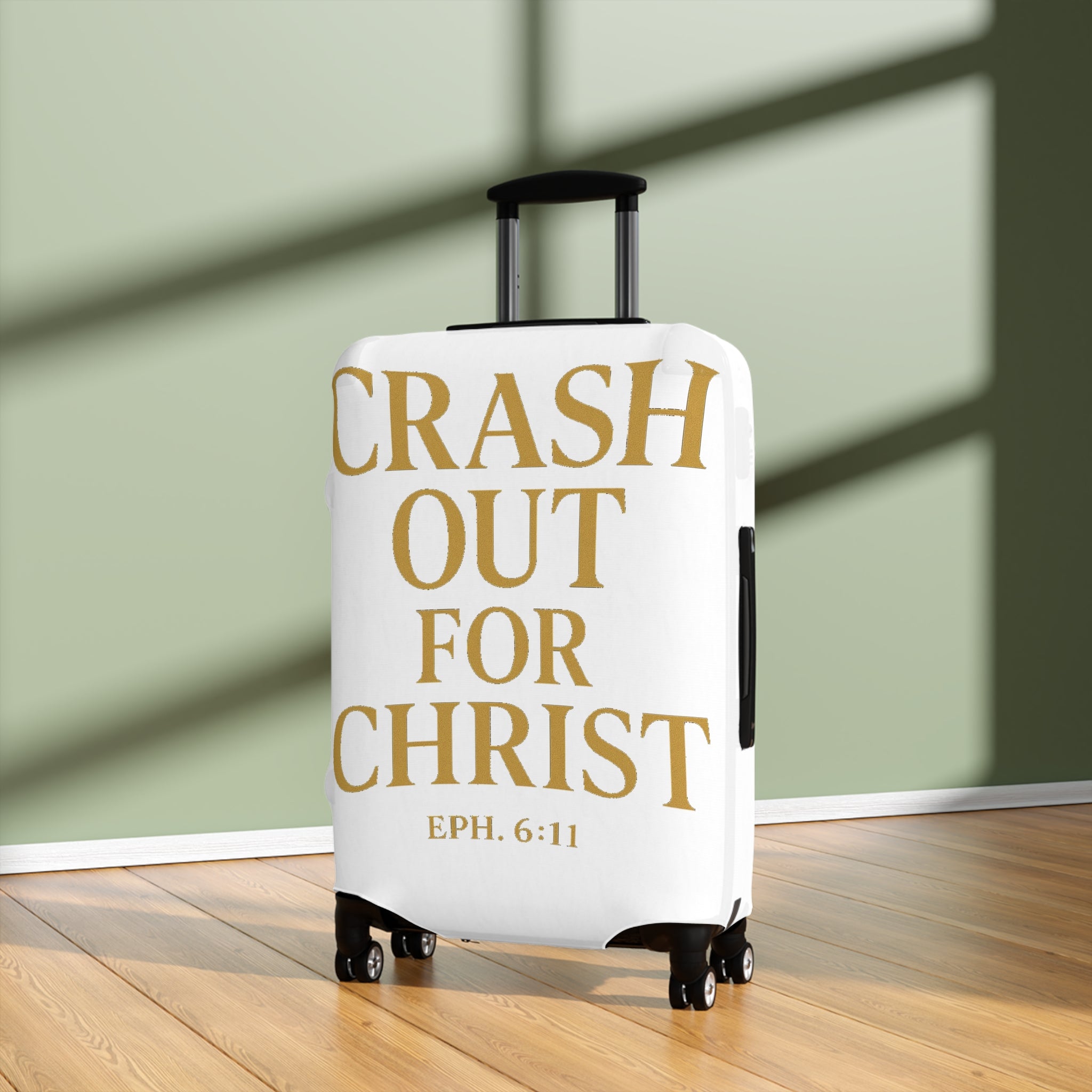 Spiritual Luggage Cover: Crash Out for Christ