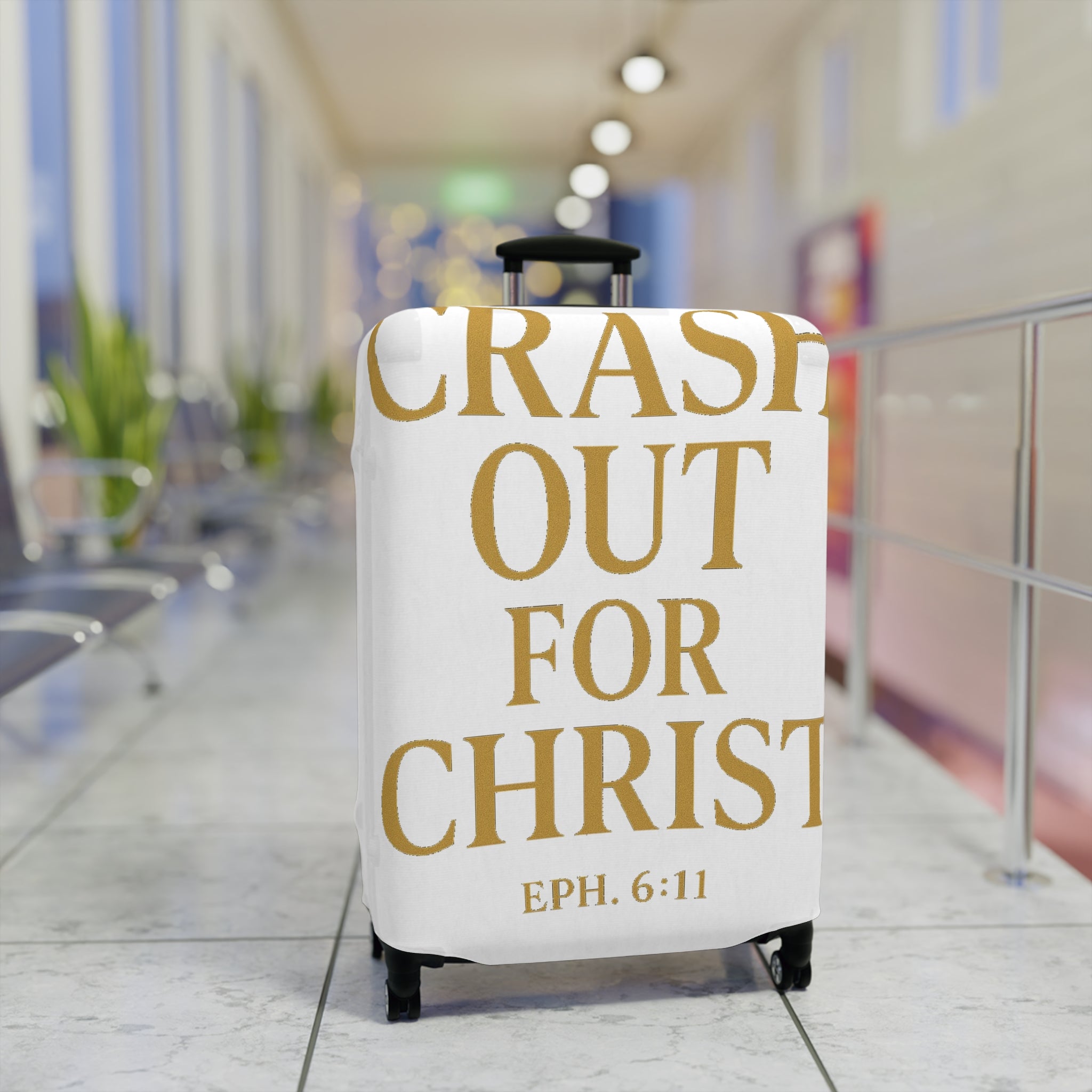 Spiritual Luggage Cover: Crash Out for Christ
