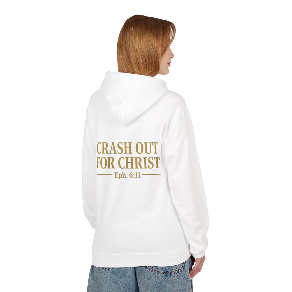 Faith-Inspired Unisex Hoodie - 'Crash Out For Christ'