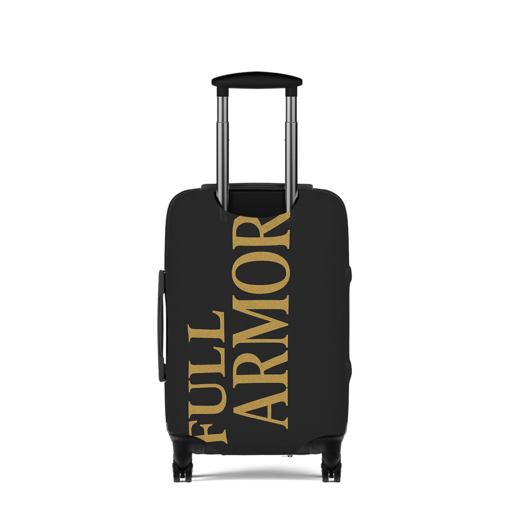 Christian Luggage Cover - Crash Out for Christ & Full Armor Design