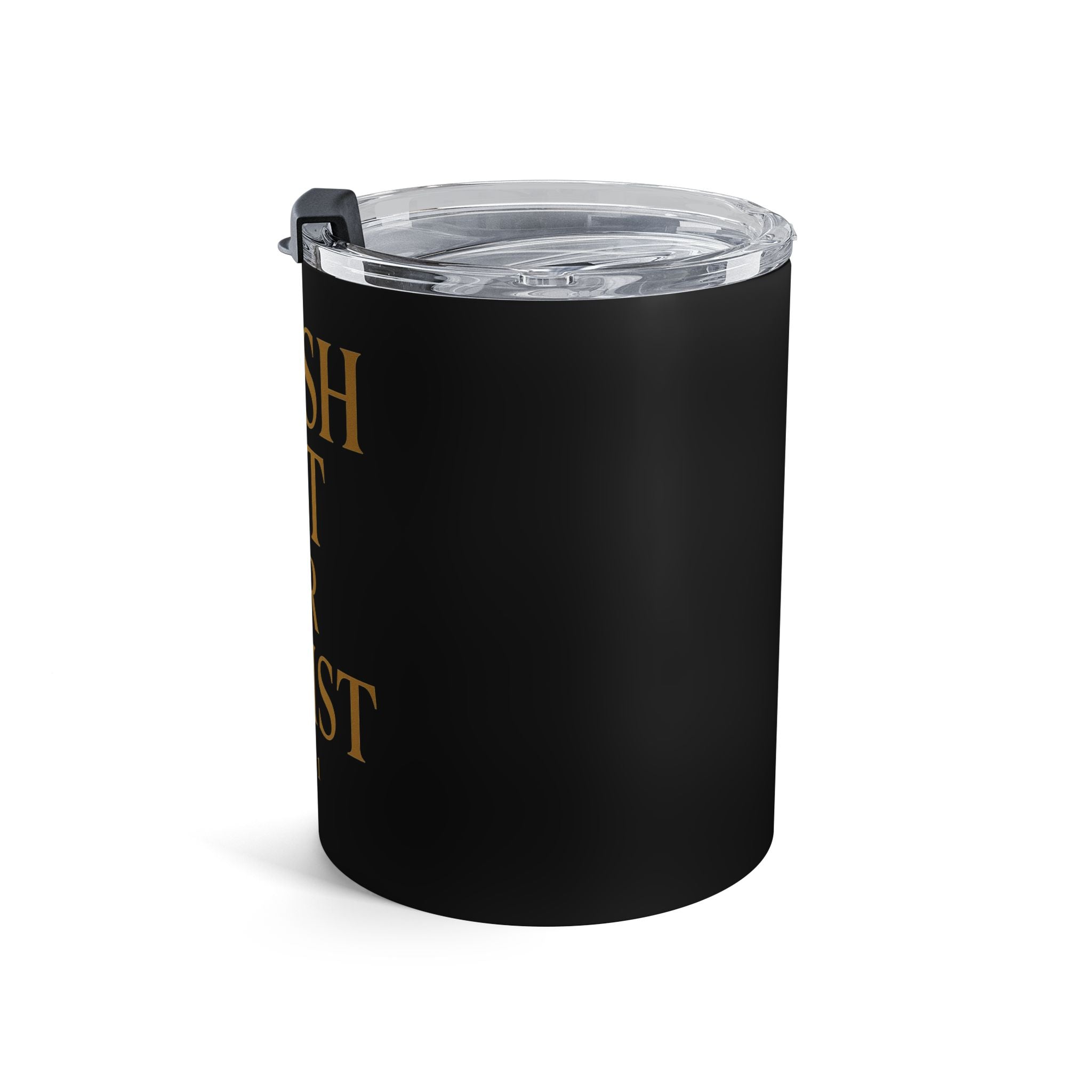 Faith-Inspired 10oz Tumbler - "Crash Out for Christ" Design