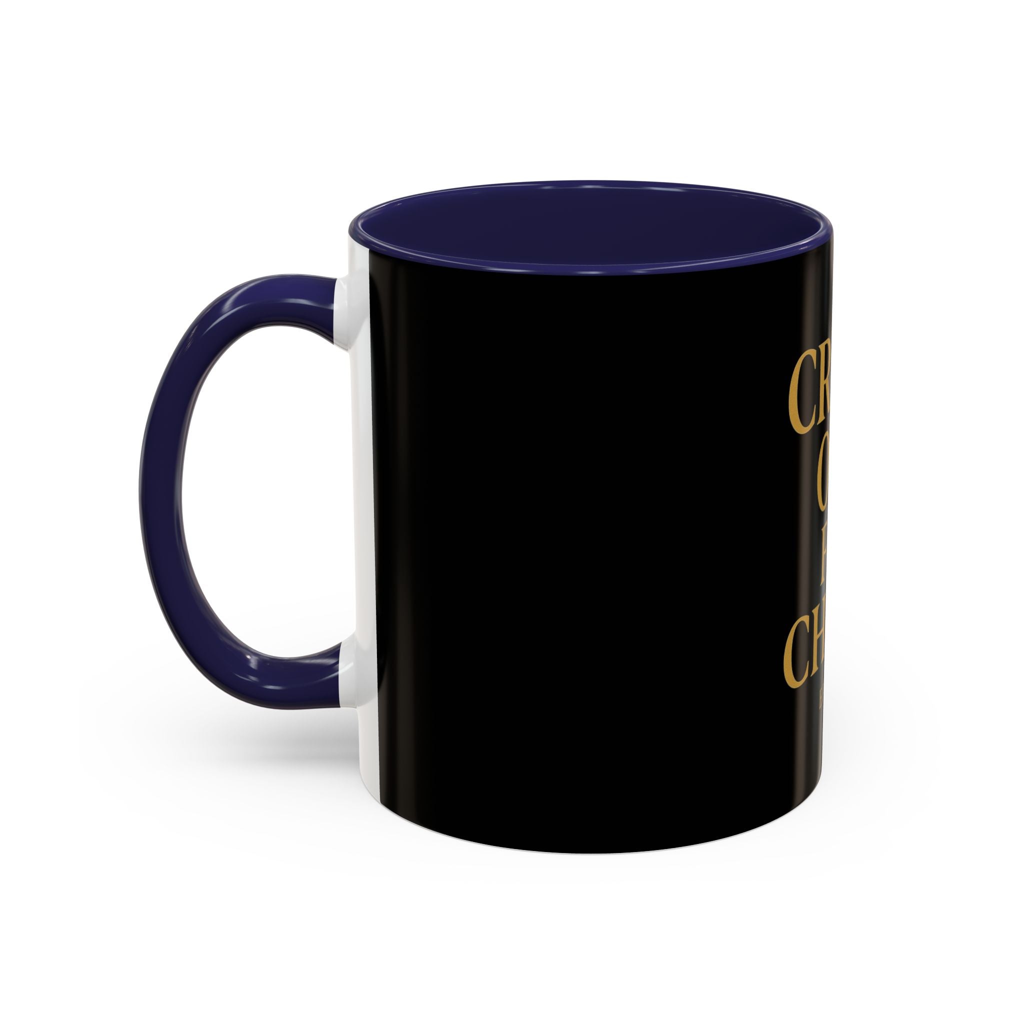 Inspirational Accent Coffee Mug - Crash Out for Christ