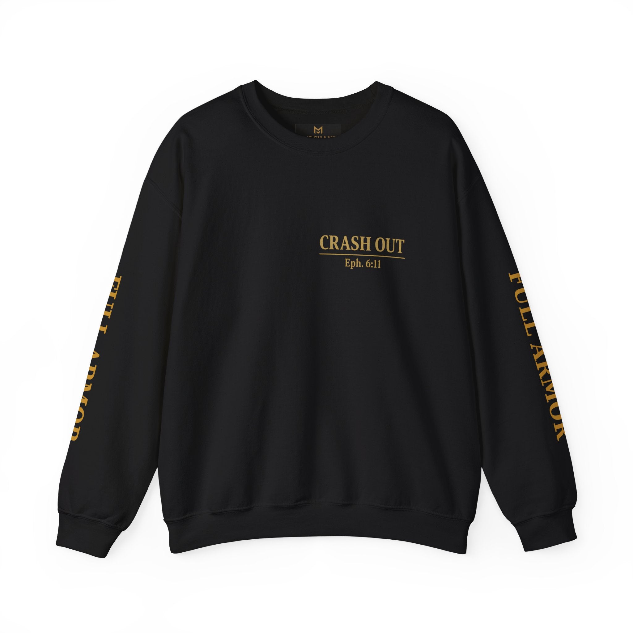 Faith-Inspired Unisex Sweatshirt - 'Crash Out for Christ'