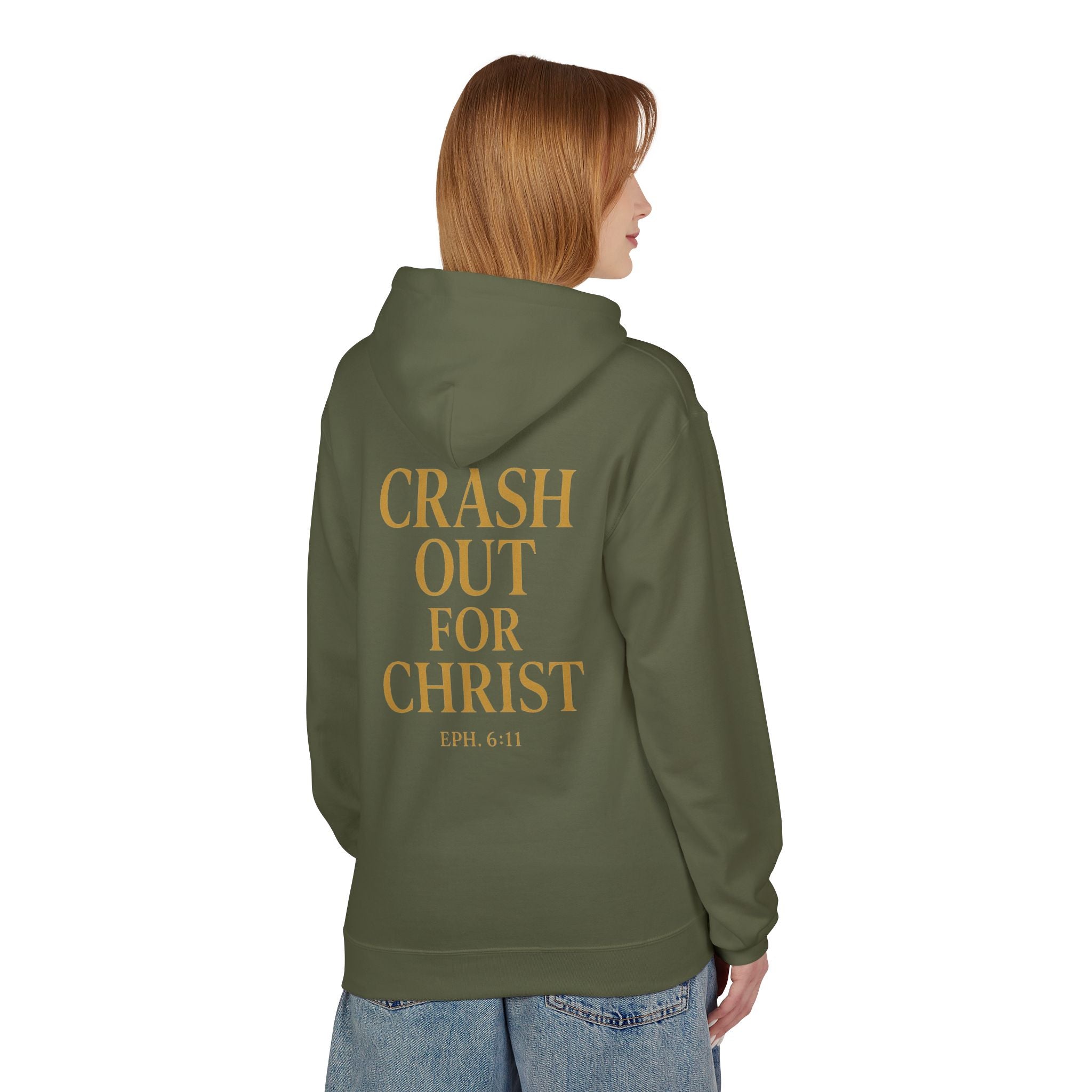 Faith-Inspired Unisex Hoodie: 'Full Armor' & 'Crash Out for Christ'