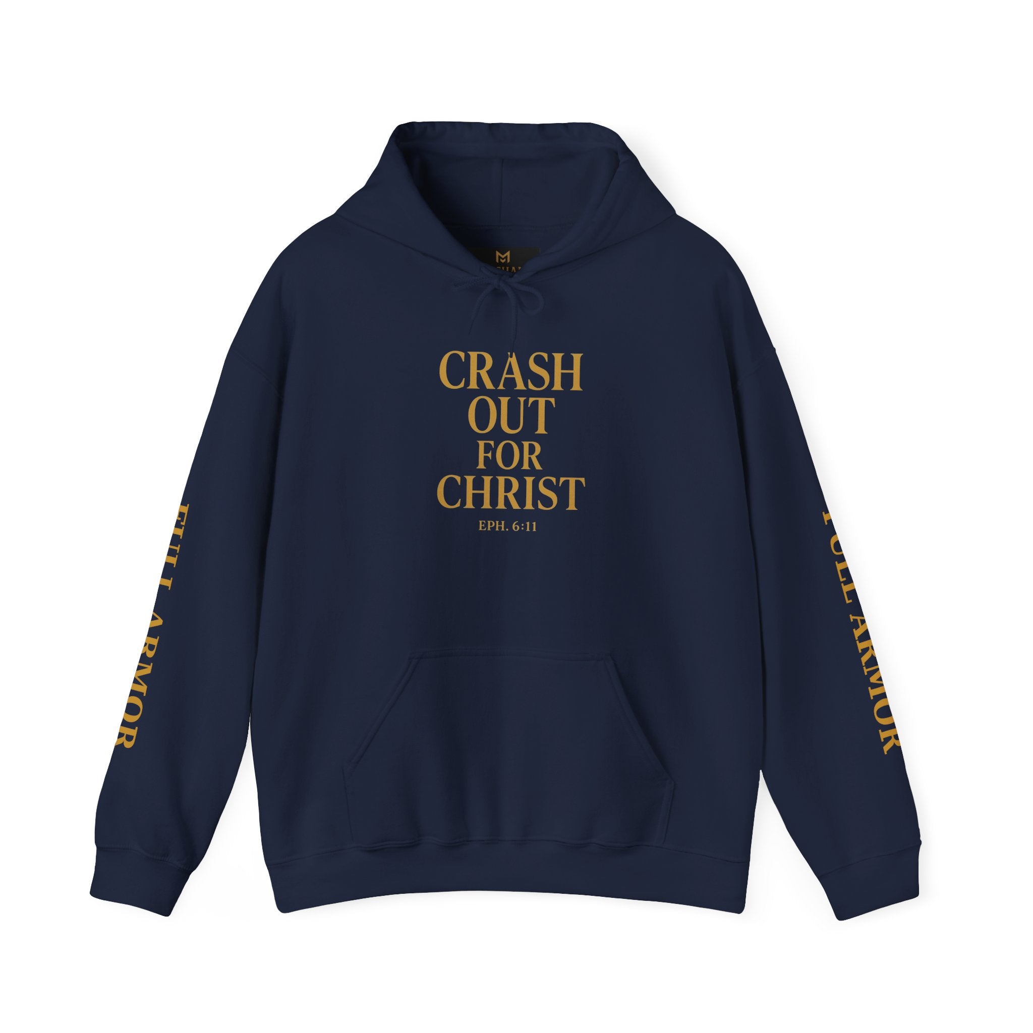 Inspirational Hooded Sweatshirt - Crash Out for Christ