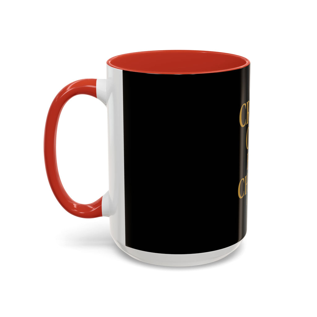 Inspirational Accent Coffee Mug - Crash Out for Christ