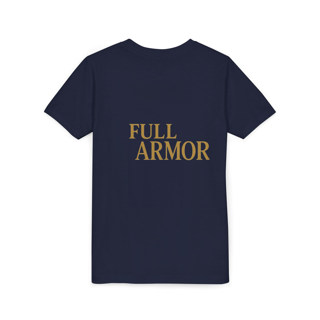 Faith-Inspired Youth Short Sleeve Tee - "Crash Out for Christ"