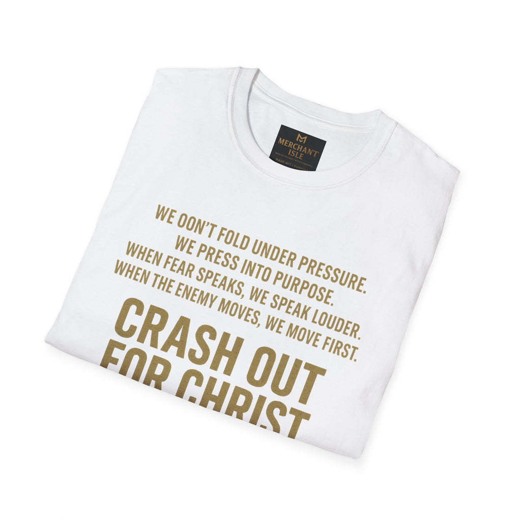 Crash Out for Christ Unisex Softstyle T-Shirt