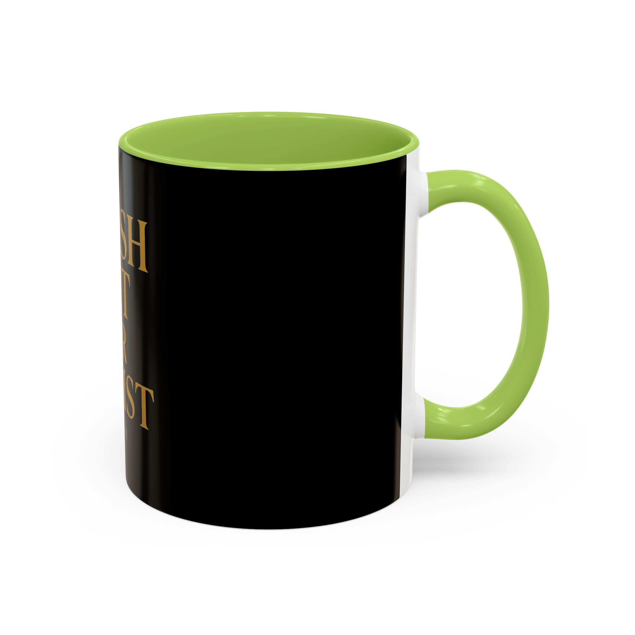Inspirational Accent Coffee Mug - Crash Out for Christ
