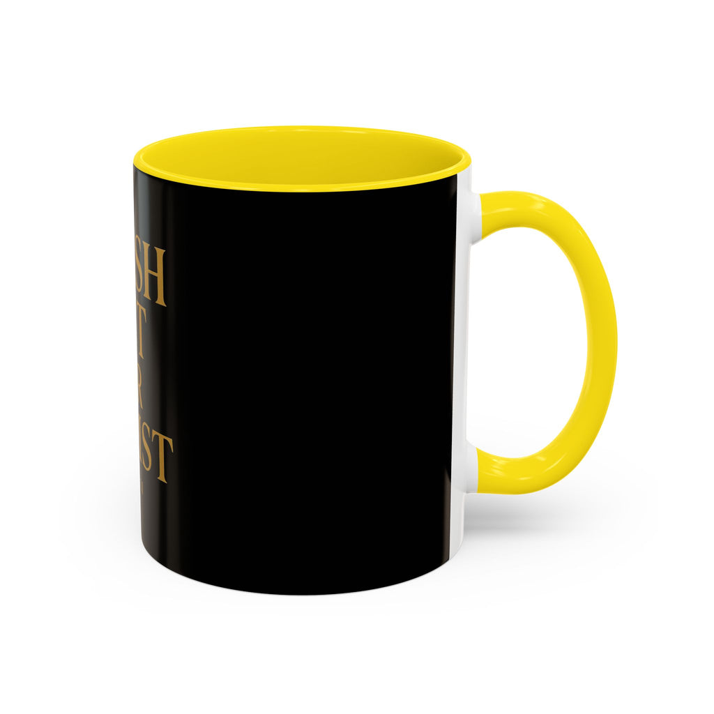 Inspirational Accent Coffee Mug - Crash Out for Christ
