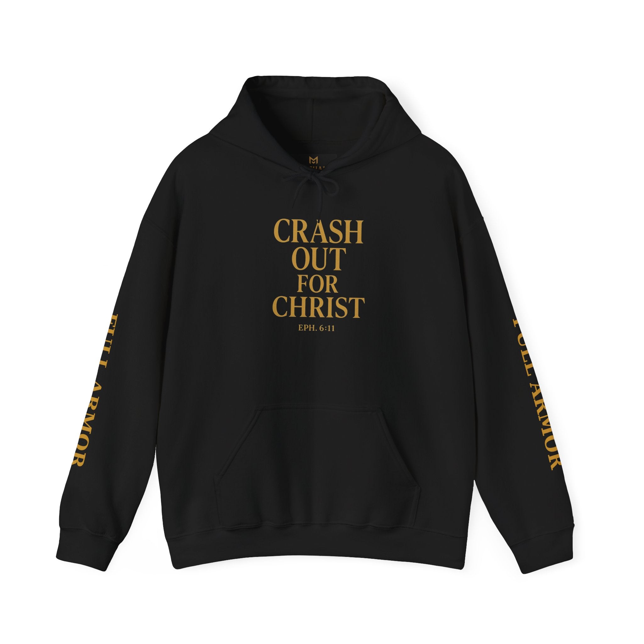 Inspirational Hooded Sweatshirt - Crash Out for Christ
