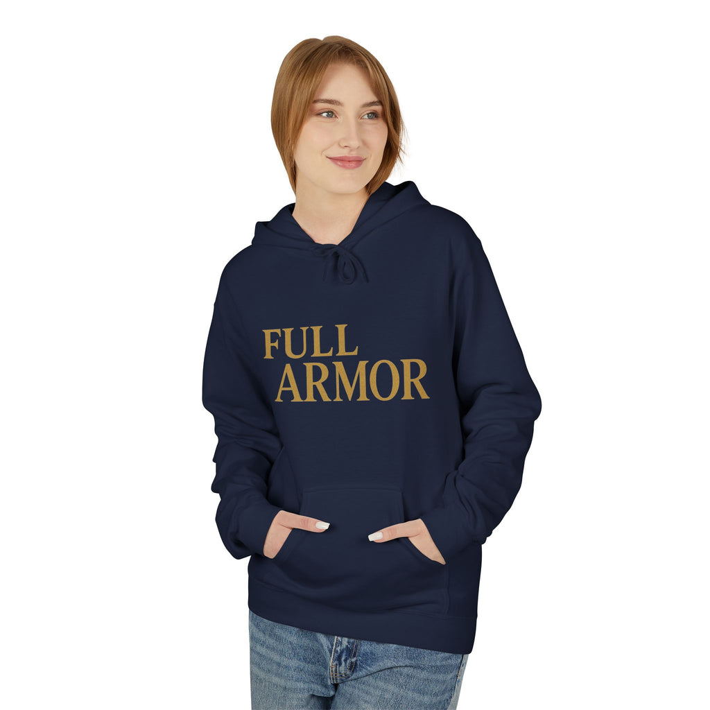 Faith-Inspired Unisex Hoodie: 'Full Armor' & 'Crash Out for Christ'