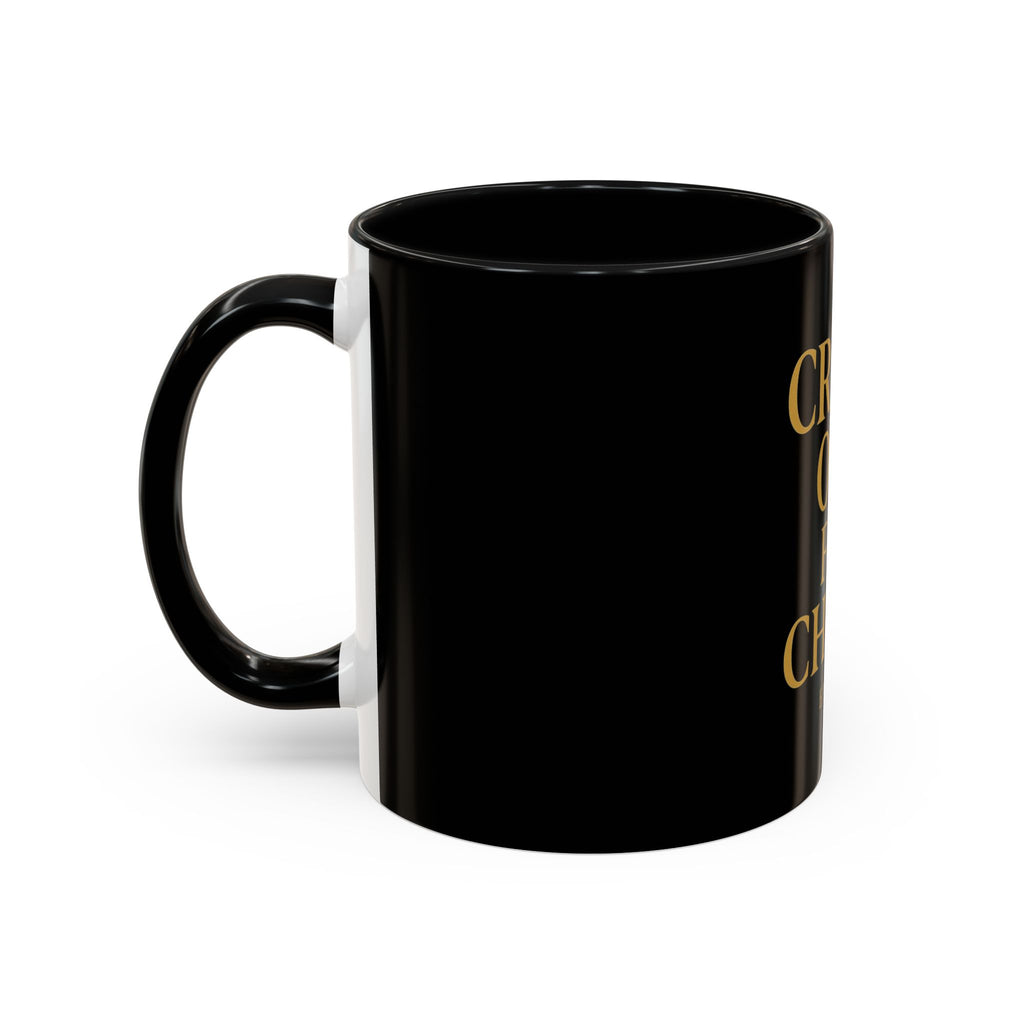 Inspirational Accent Coffee Mug - Crash Out for Christ