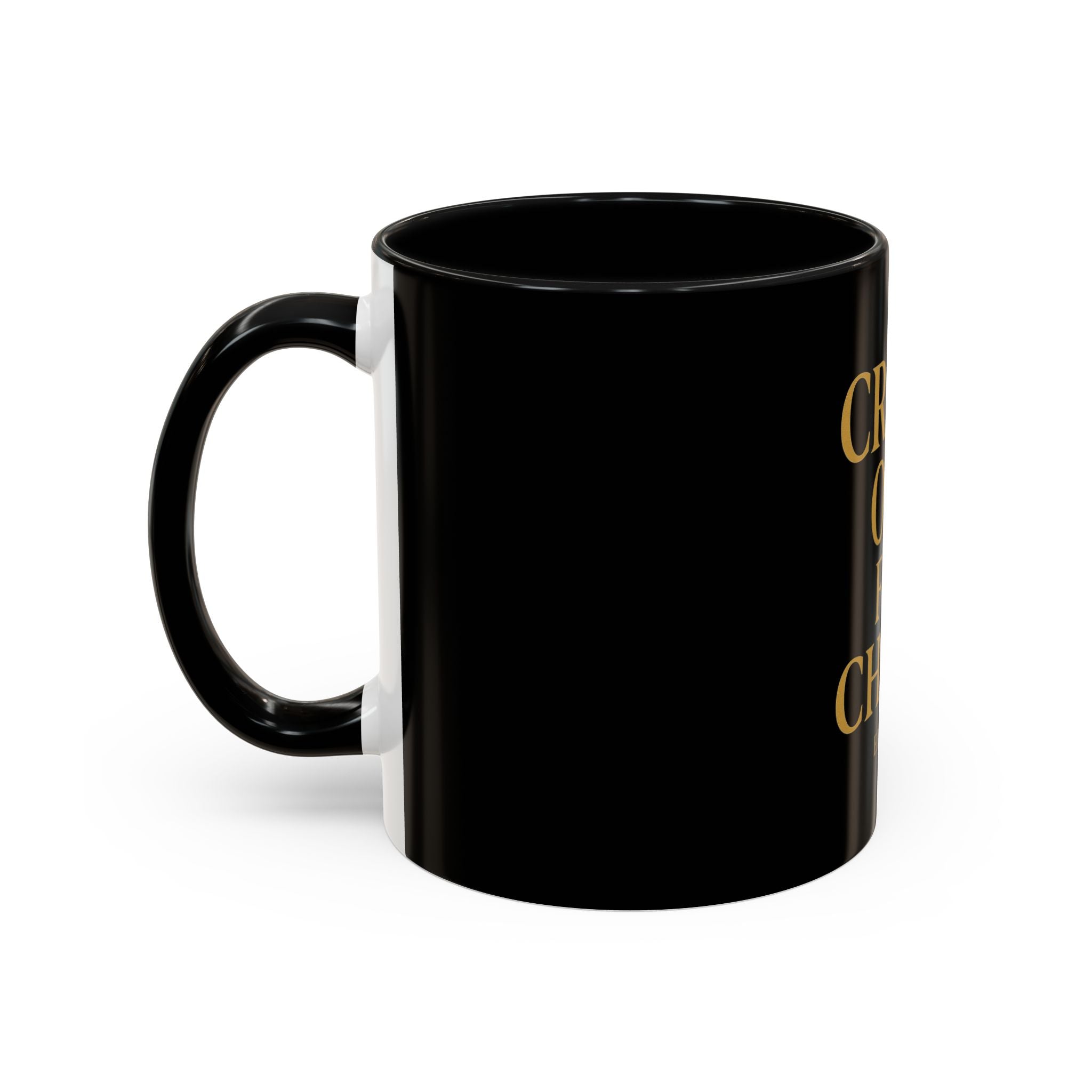 Inspirational Accent Coffee Mug - Crash Out for Christ