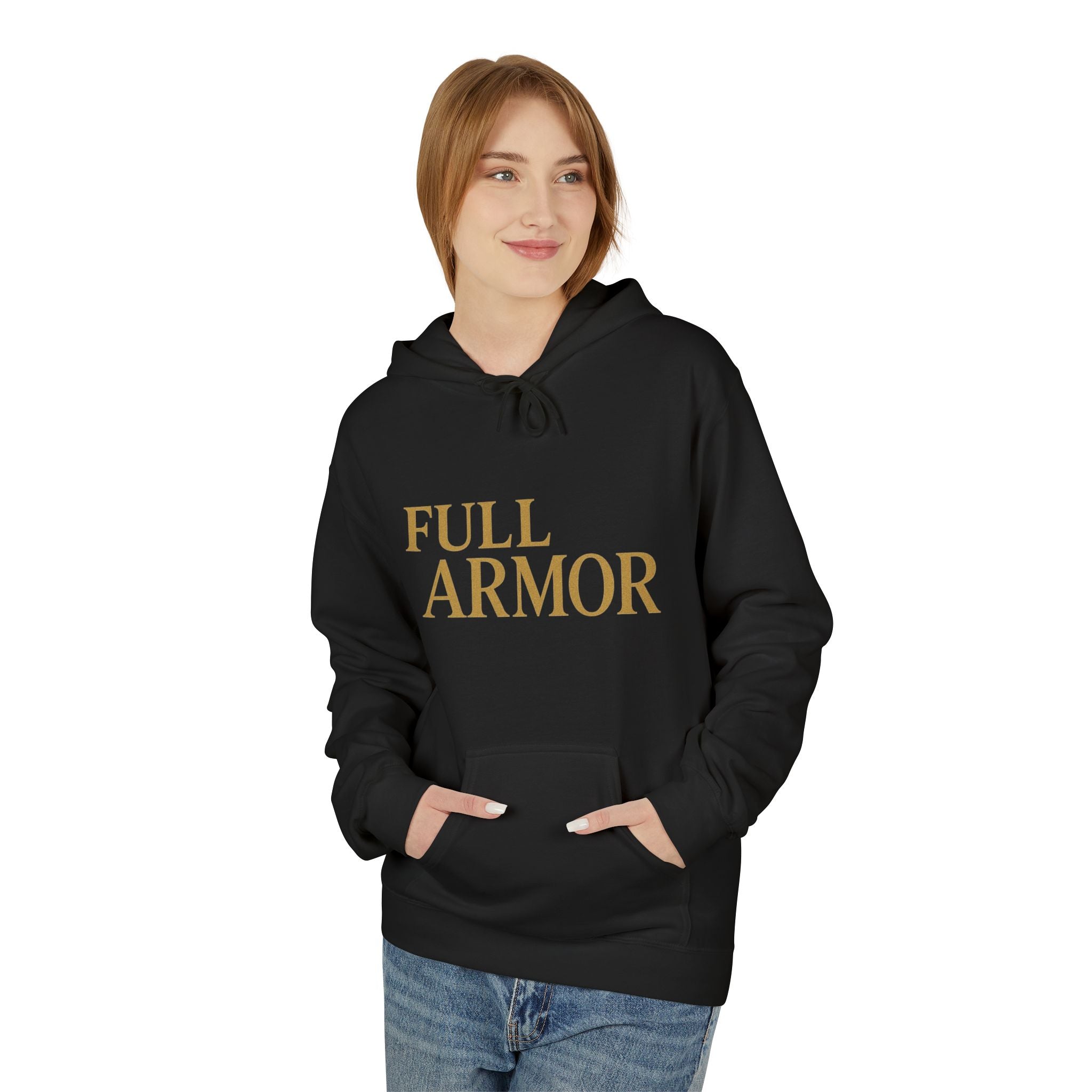 Faith-Inspired Unisex Hoodie: 'Full Armor' & 'Crash Out for Christ'