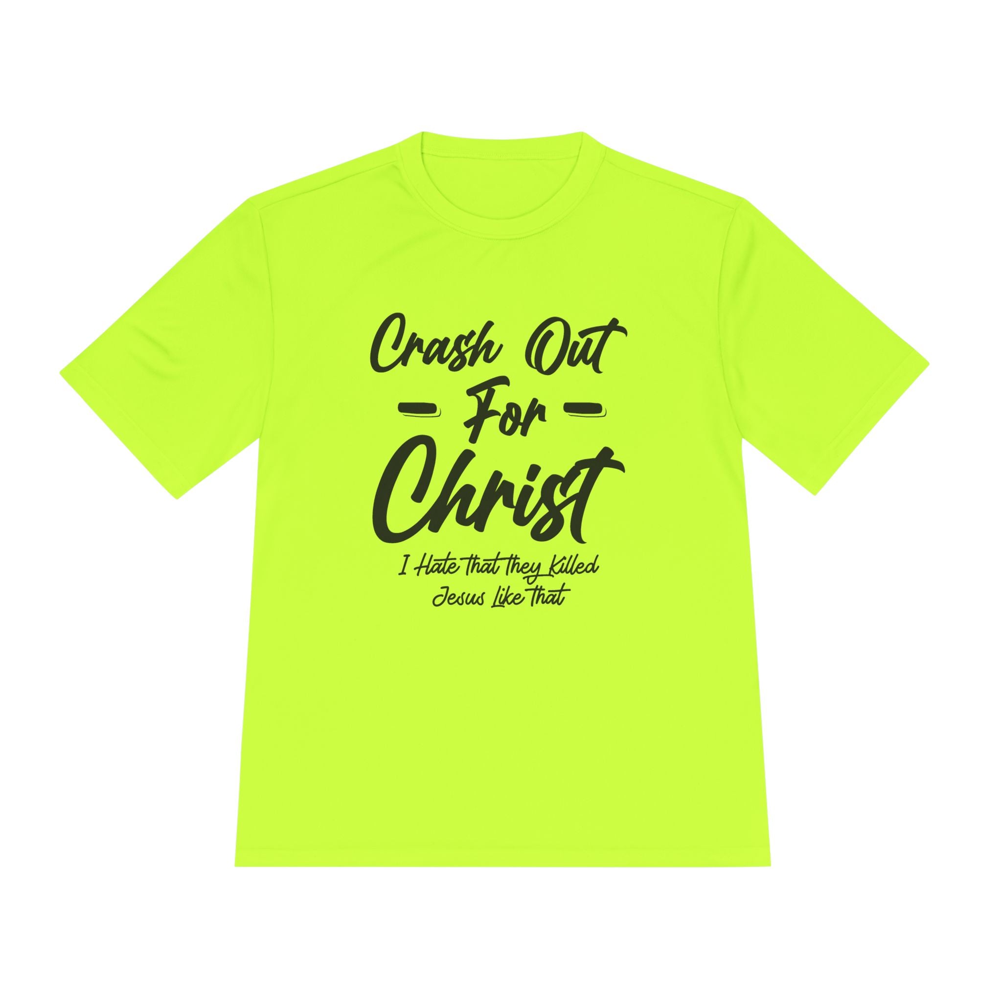 Unisex Moisture Wicking Tee for Active Praise, Faith-Based Workout, Gift for Believers, Christian Sportswear, Comfortable Church Tee