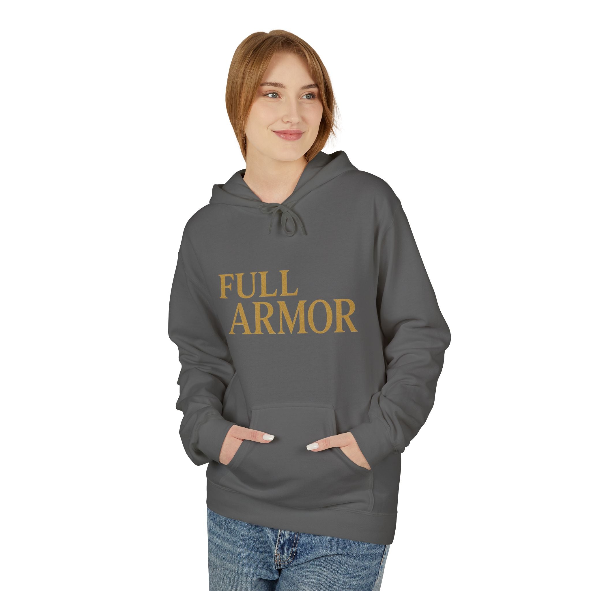 Faith-Inspired Unisex Hoodie: 'Full Armor' & 'Crash Out for Christ'