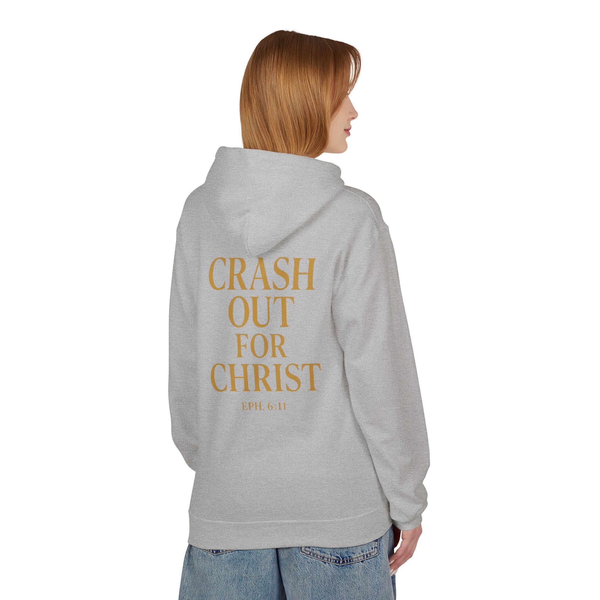 Faith-Inspired Unisex Hoodie: 'Full Armor' & 'Crash Out for Christ'