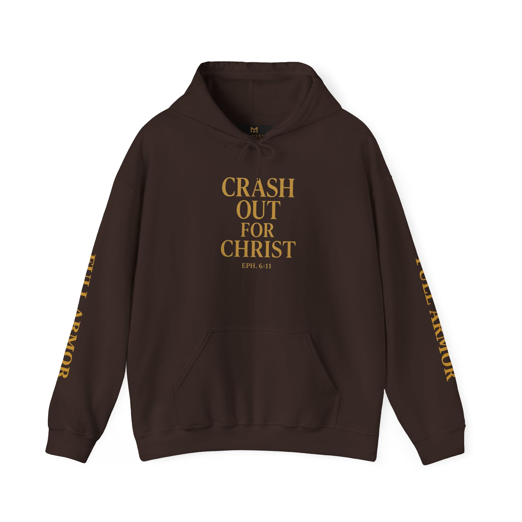 Inspirational Hooded Sweatshirt - Crash Out for Christ