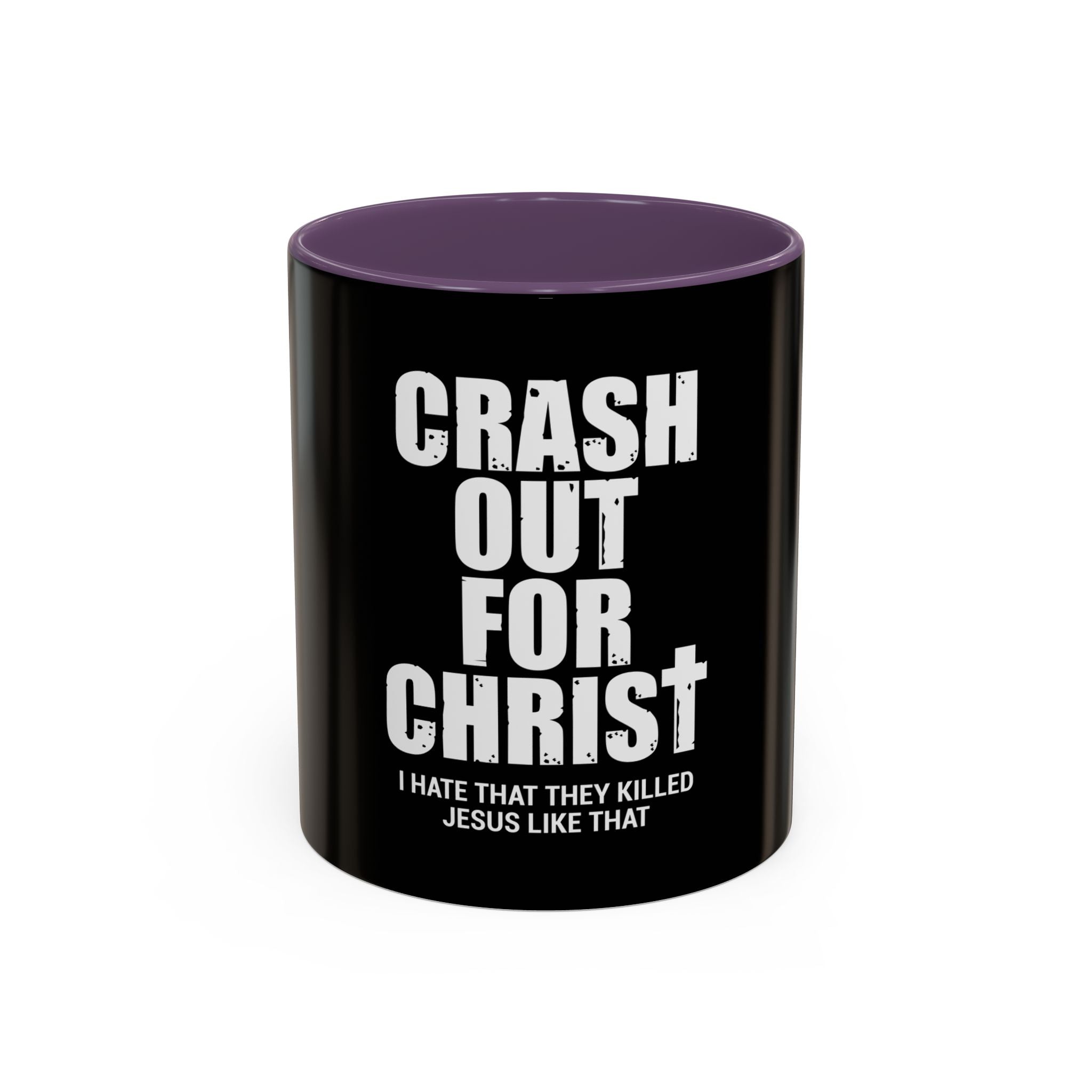 Black Coffee Mug with Inspirational Christian Quote