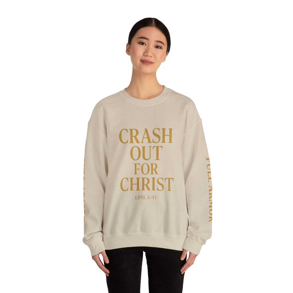 Crash Out for Christ Crewneck Sweatshirt