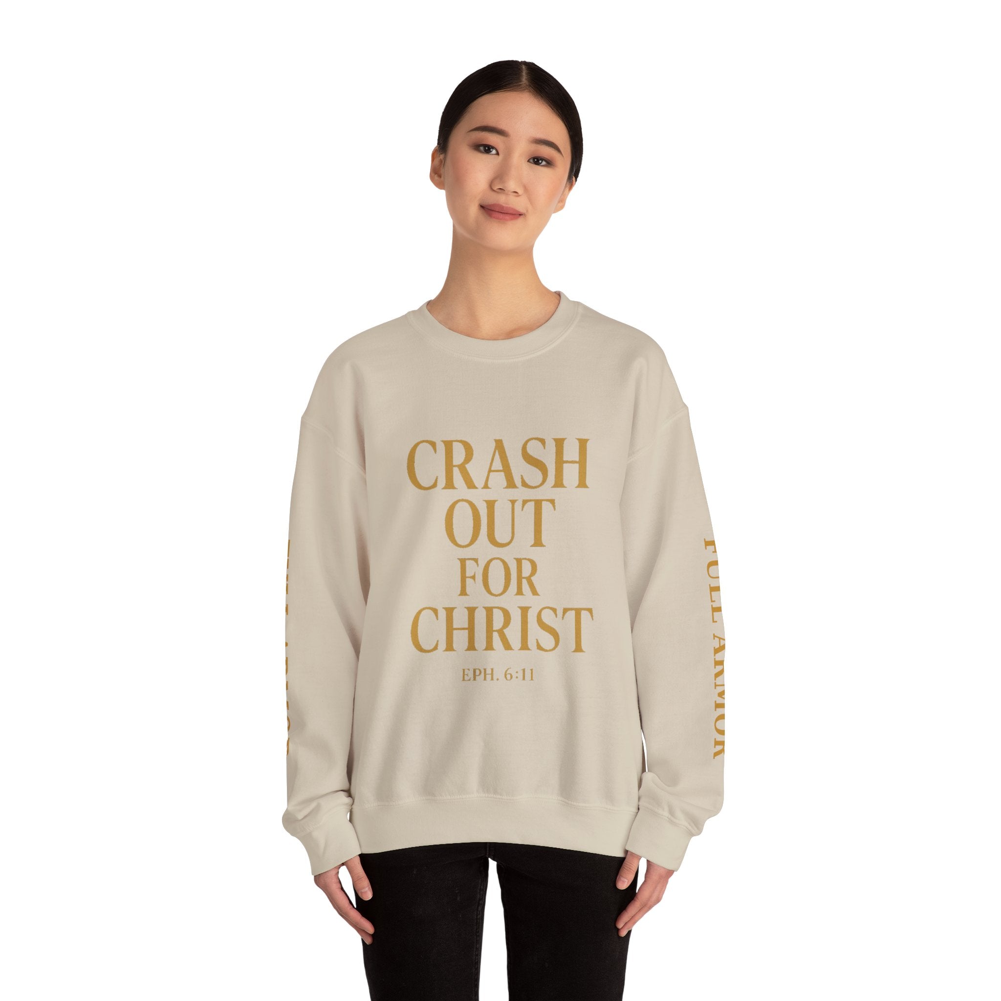 Crash Out for Christ Crewneck Sweatshirt